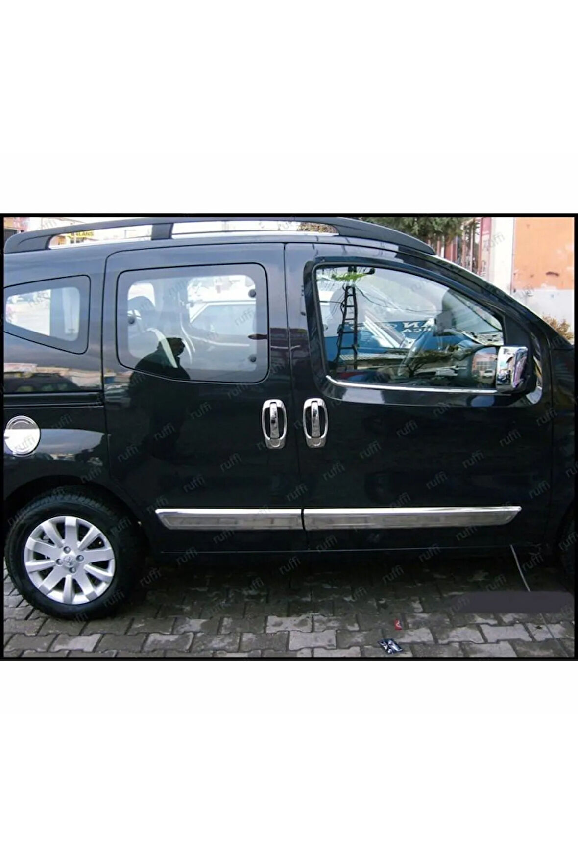 Fiat Fiorino Krom Yan Kapı Çıtası 4 Kapı 2008 Üzeri P. Çelik