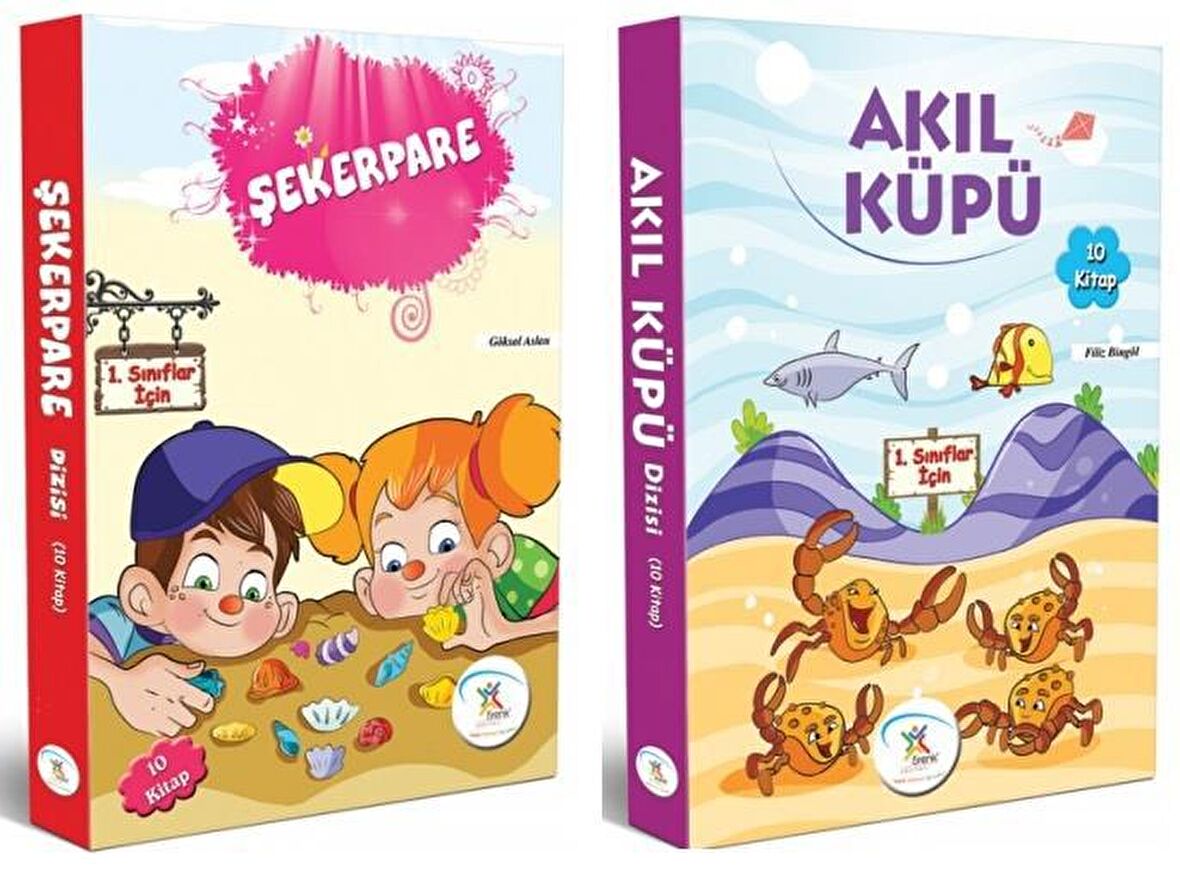 5 Renk Akıl Küpü Dizisi + Şekerpare Dizisi 20 Kitap (1. Sınıf)