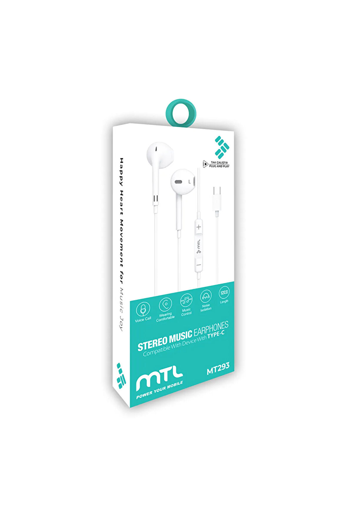 Xiaomi 13T Tak Çalıştır Stero Type-C Kulaklık MT293