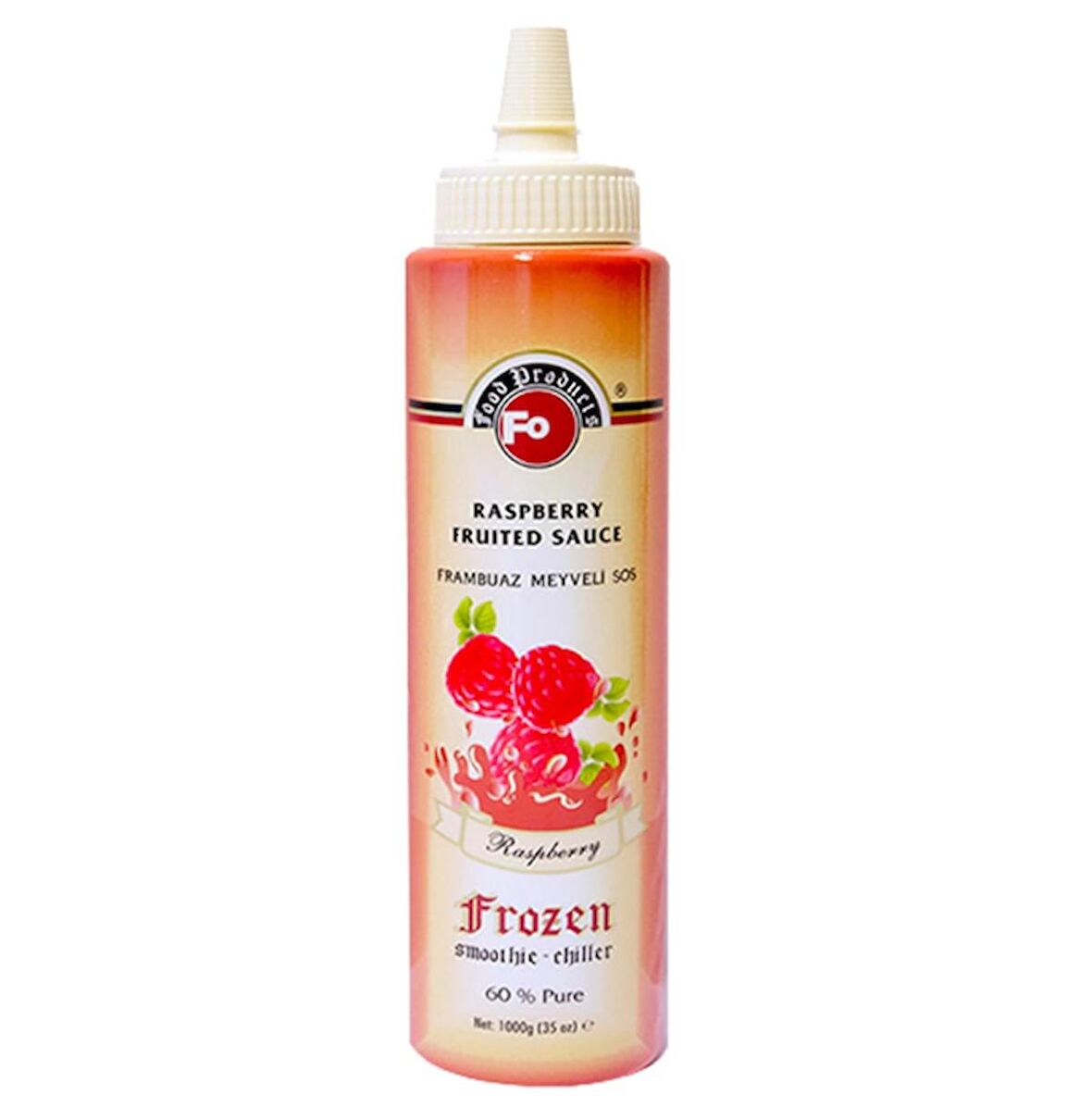 Fo Frozen Frambuaz Meyveli Püre Sos 1 KG