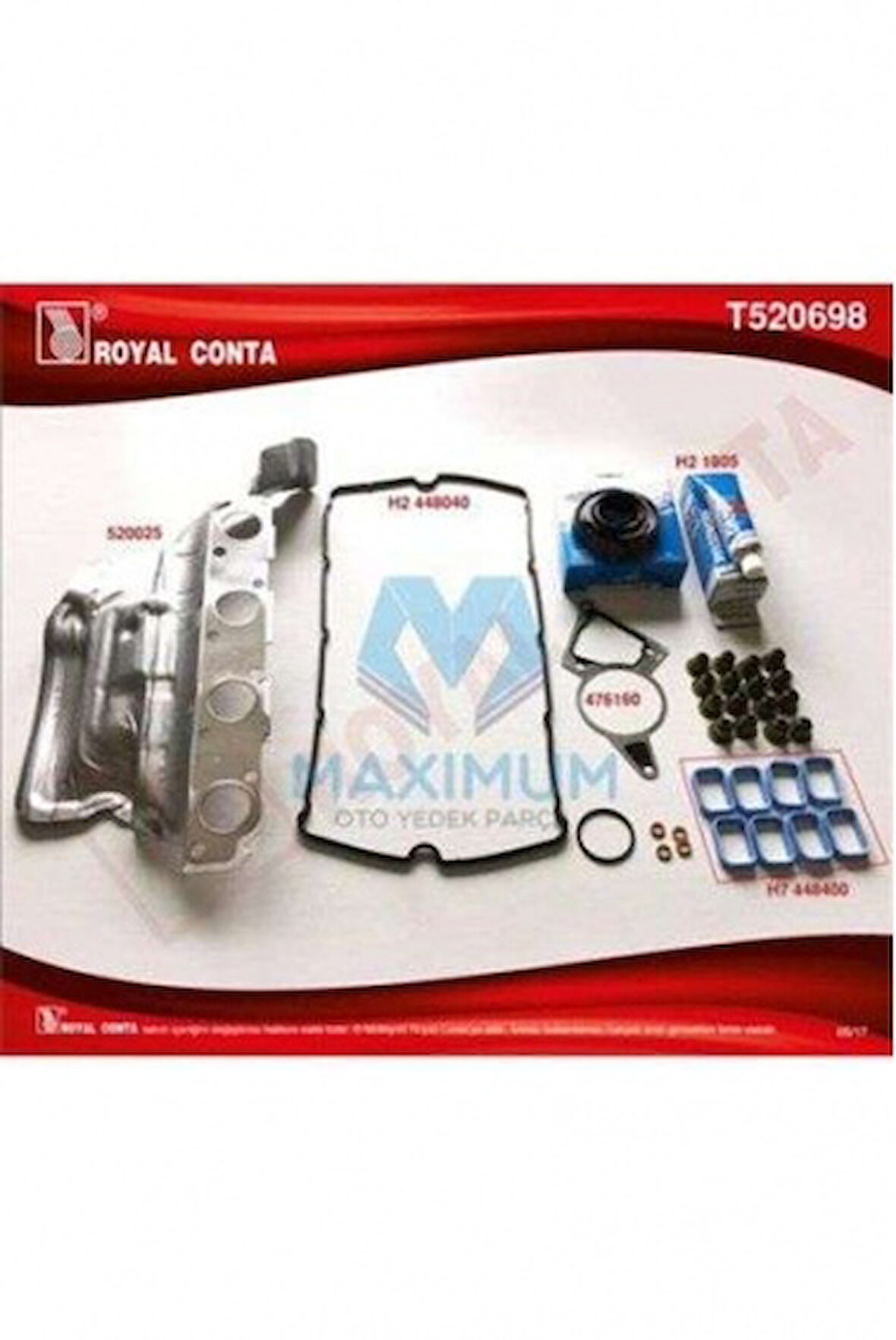 Ford Ust Takım Contası (reinz Keceli Subap Lastıklı İsi Sperlikli) S,k,c Harıc Transıt V347 2,2tdci 06 /> - Royal T520698