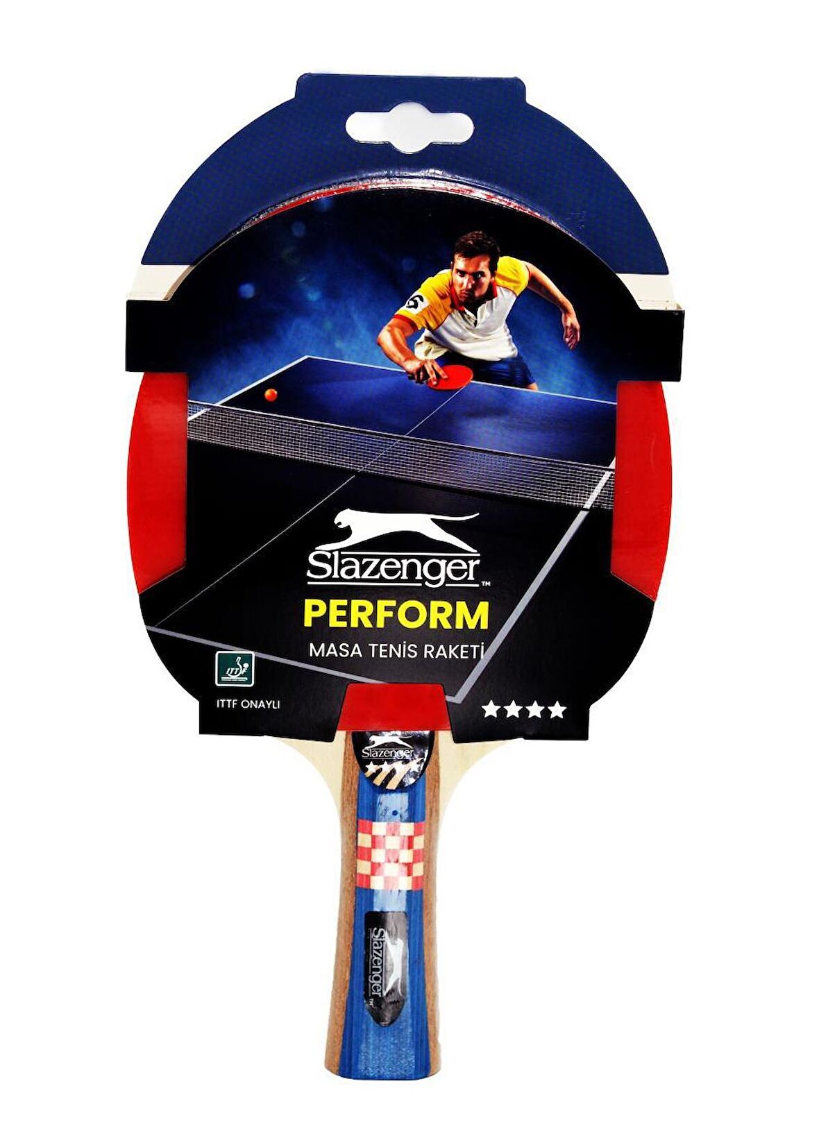 Slazenger Perform ITTF Onaylı Masa Tenis Raketi (4 Star)