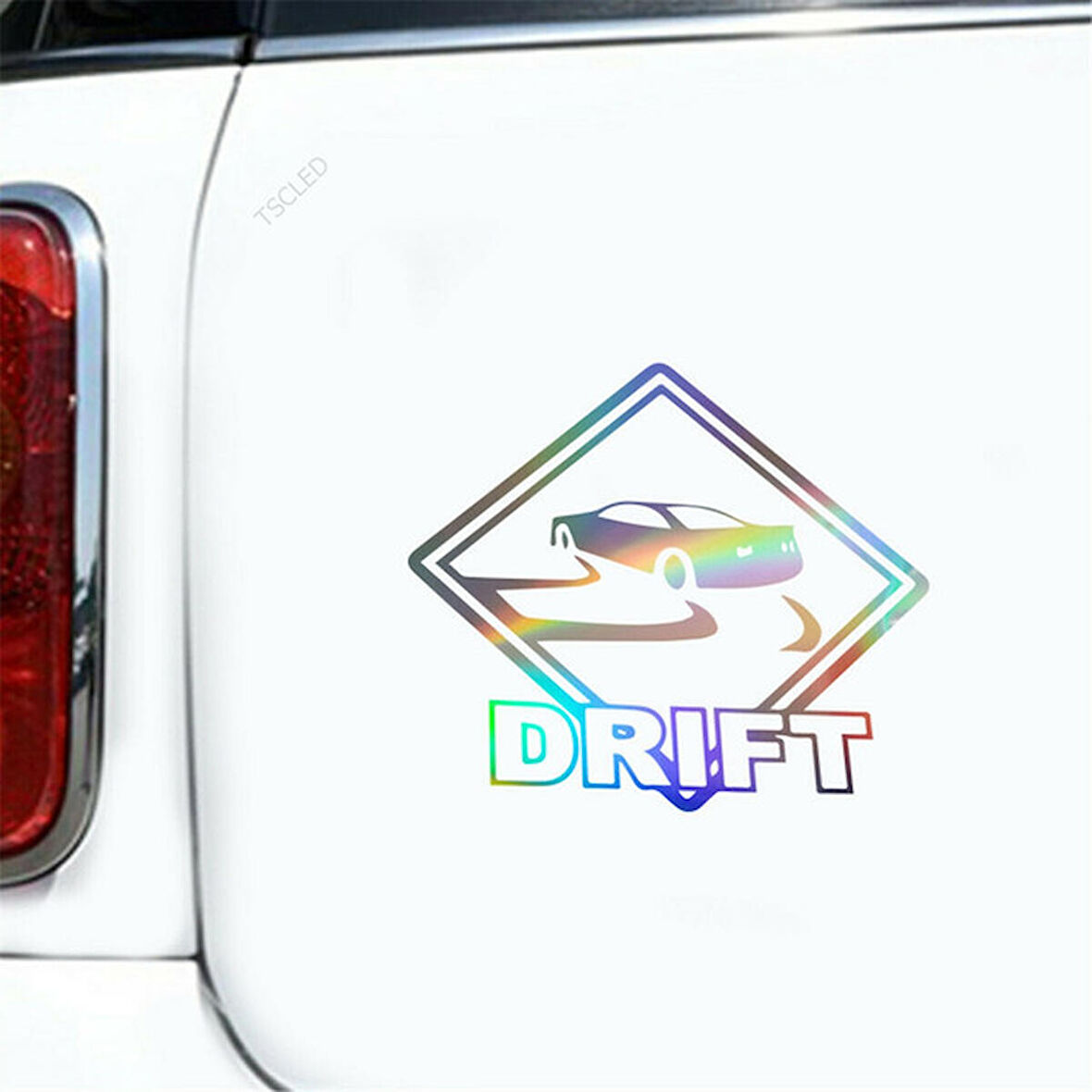 Drift Araba Sticker Yapıştırması 1