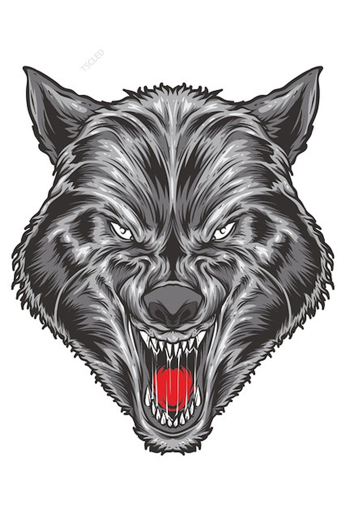 Kurt Figür Sticker Yapıştırma 17CM