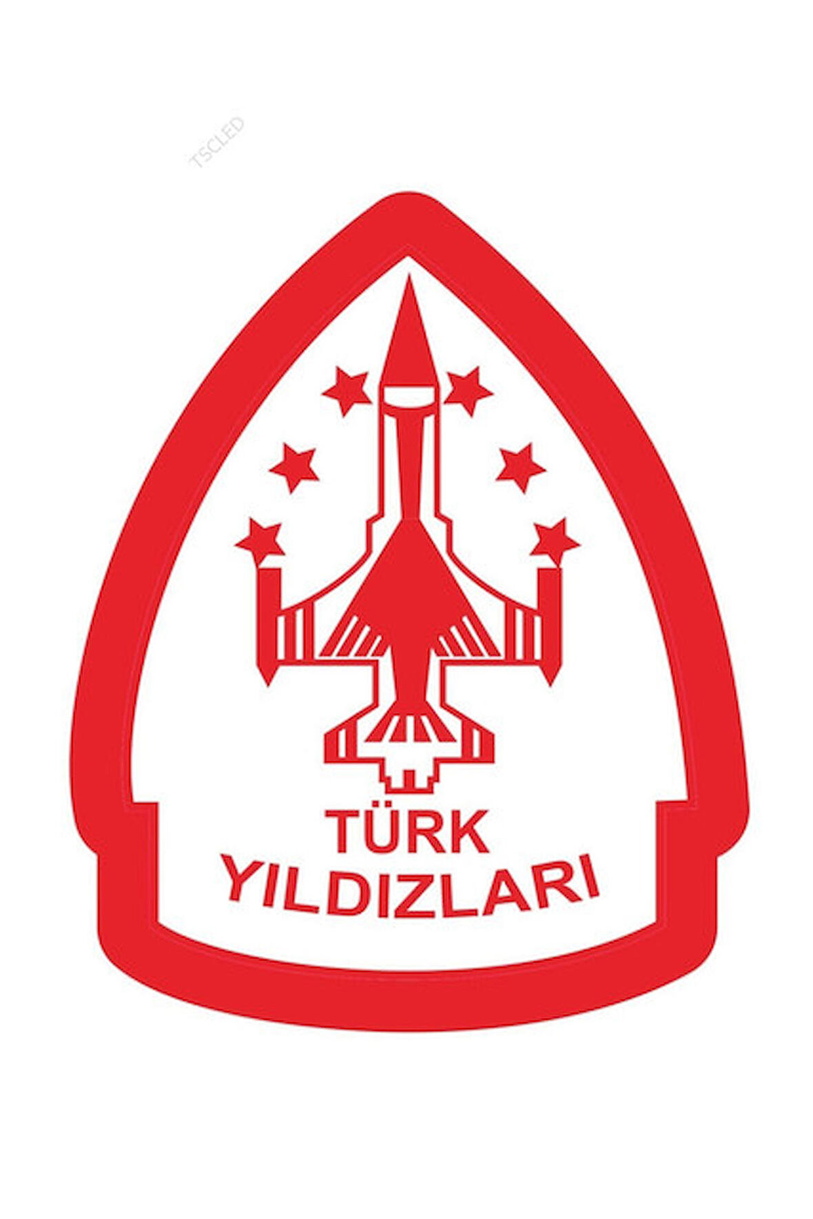 Türk Yıldızları Solo Türk Solotürk F16 Türk Bayrağı Sticker 20cm