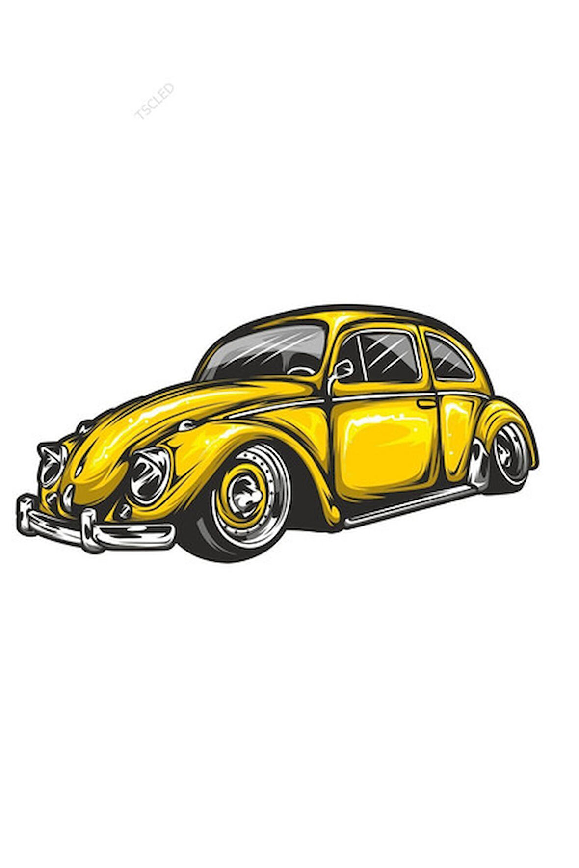 Vosvos Volkswagen Tosba Sticker 17 CM
