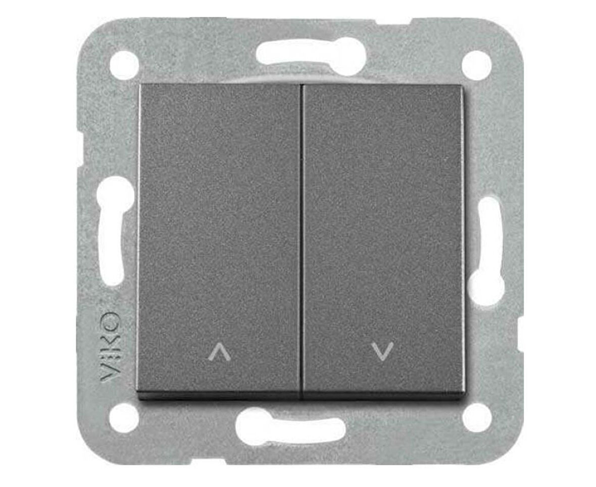 Viko Artline Novella Füme Jaluzi Kumanda Anahtarı Çerçevesiz 92605416