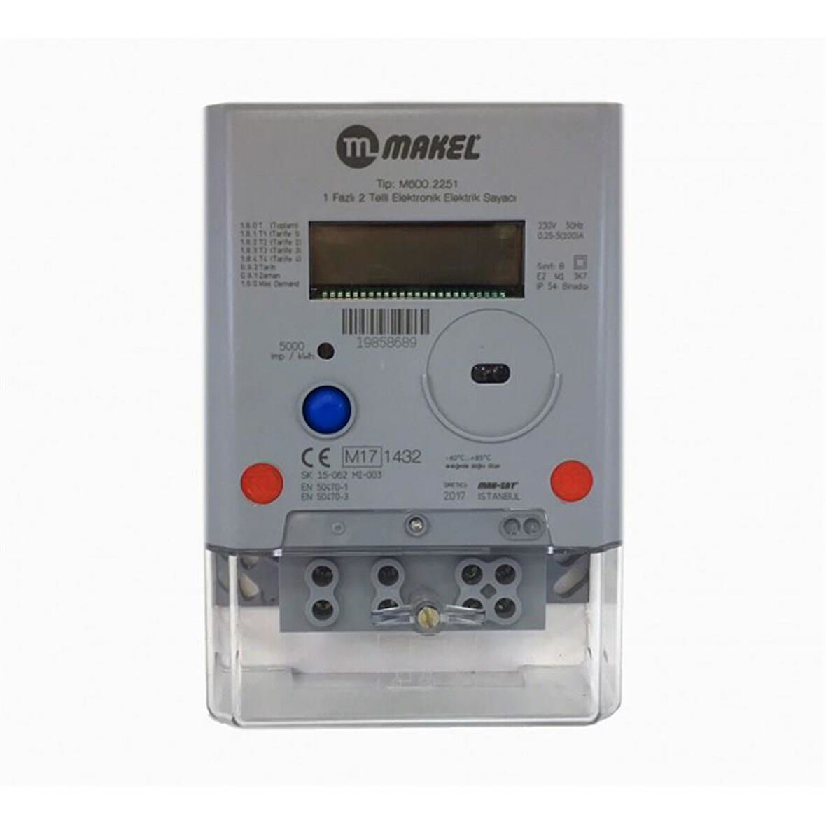 MAKEL Monofaze Sayaç