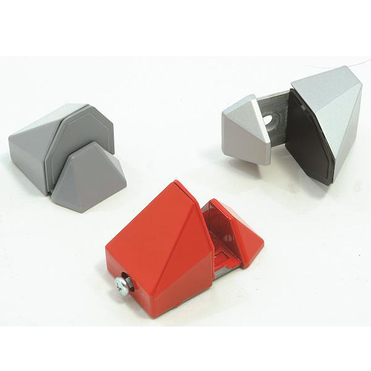 Raf Tutucu 3-22mm (2 Adet) MAT METALİK