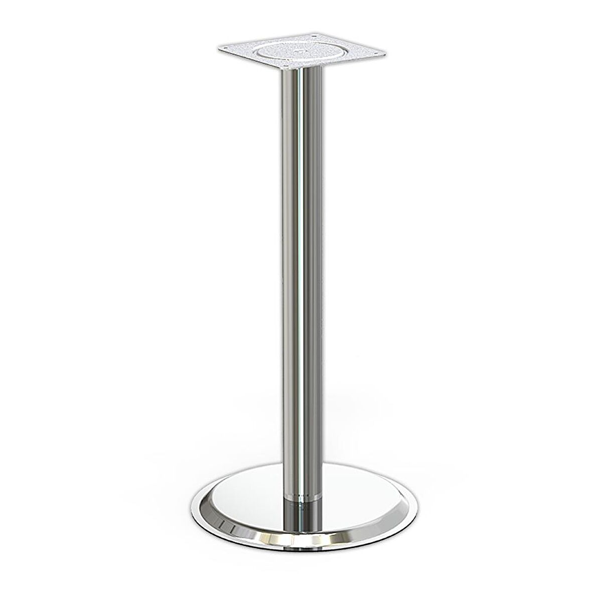 TEMPO ORTADAN MASA AYAĞI 71,5 CM KROM Q60 MM TABAN 360 MM