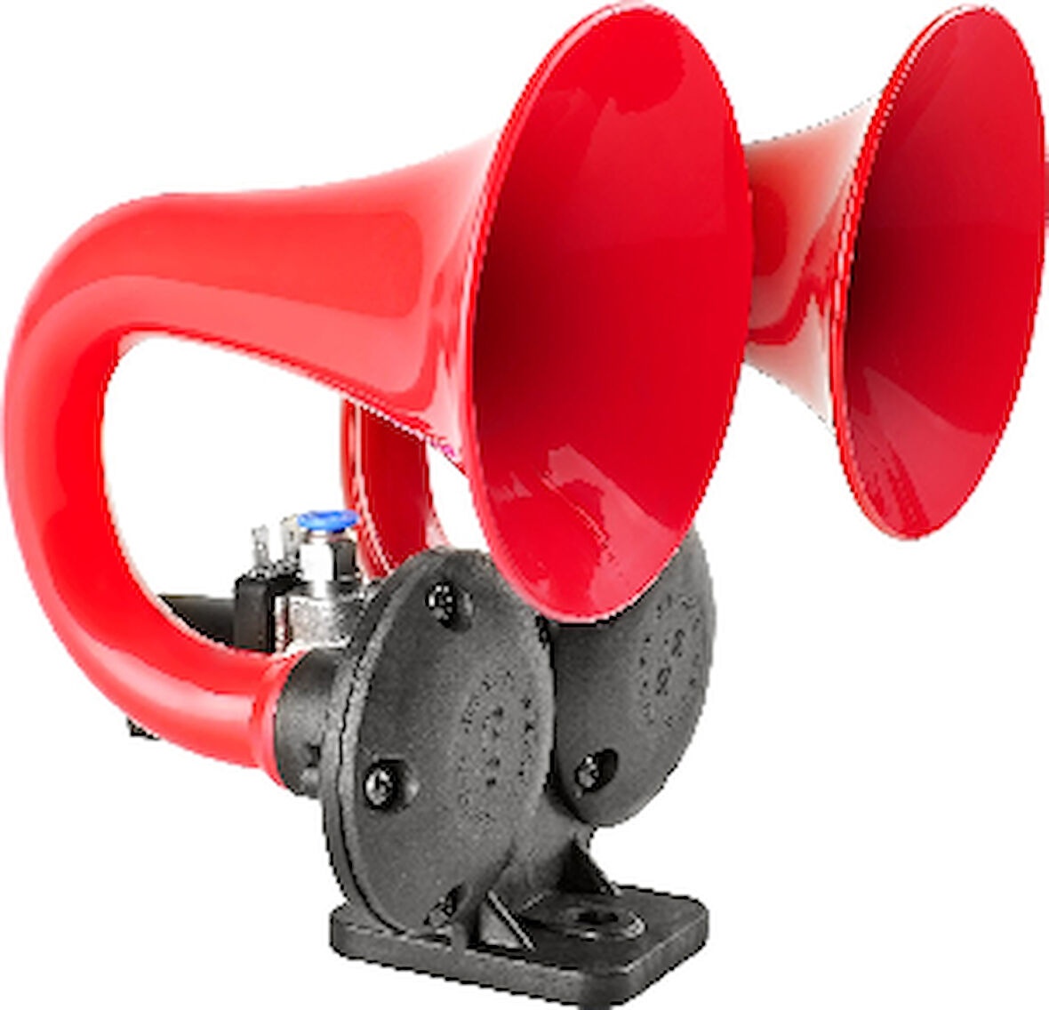 Unıversal Çift Borulu Havalı Korna 24v (ramhorn / Çift Boynuz) - Seger-81jh24.000.02k