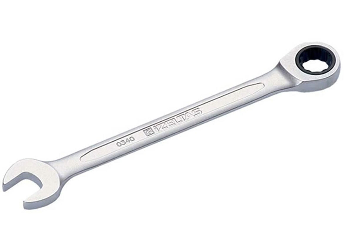 İzeltaş 0340 Cırcır Kombine Anahtar 15 Mm