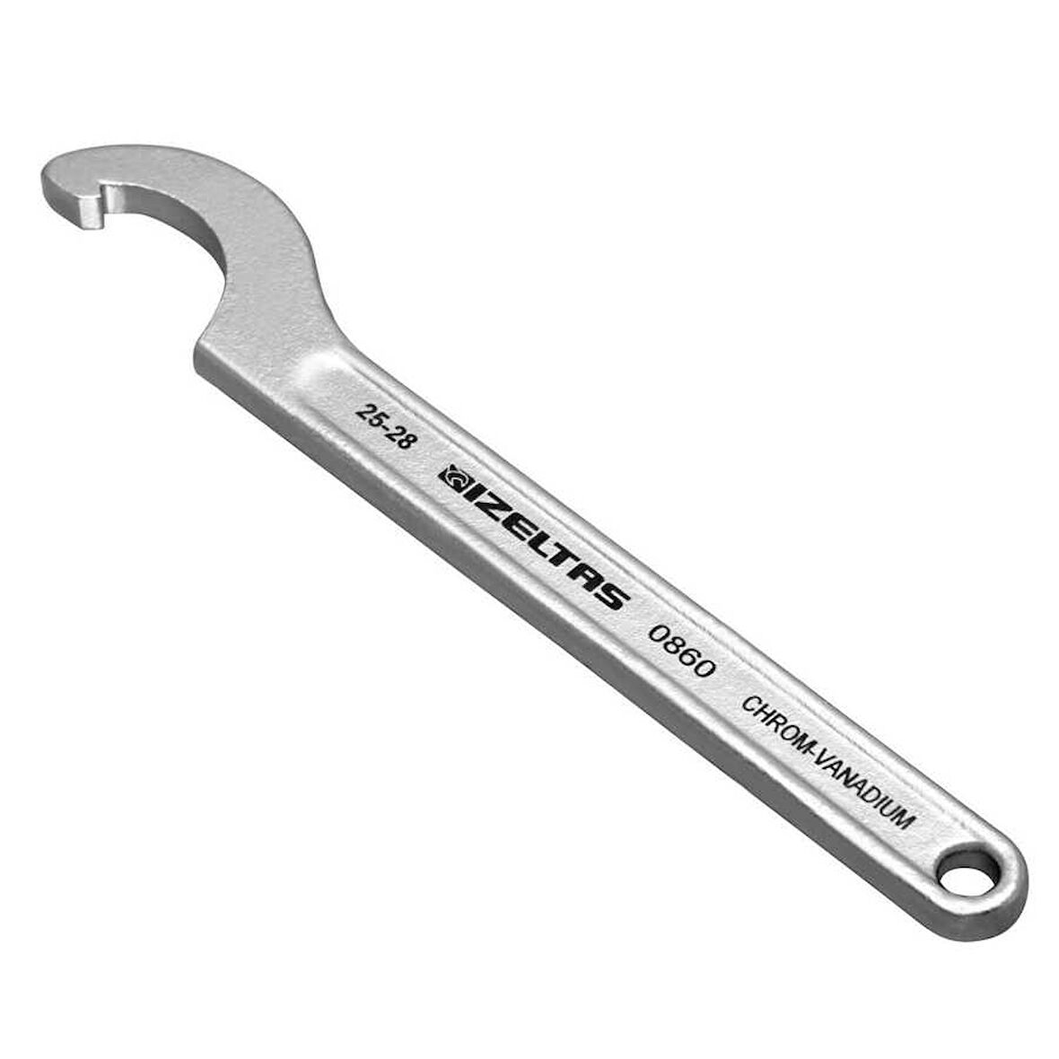 İzeltaş Dörtgen Uçlu Kanca Anahtar 95/100 mm-İZELTAŞ 0860059510