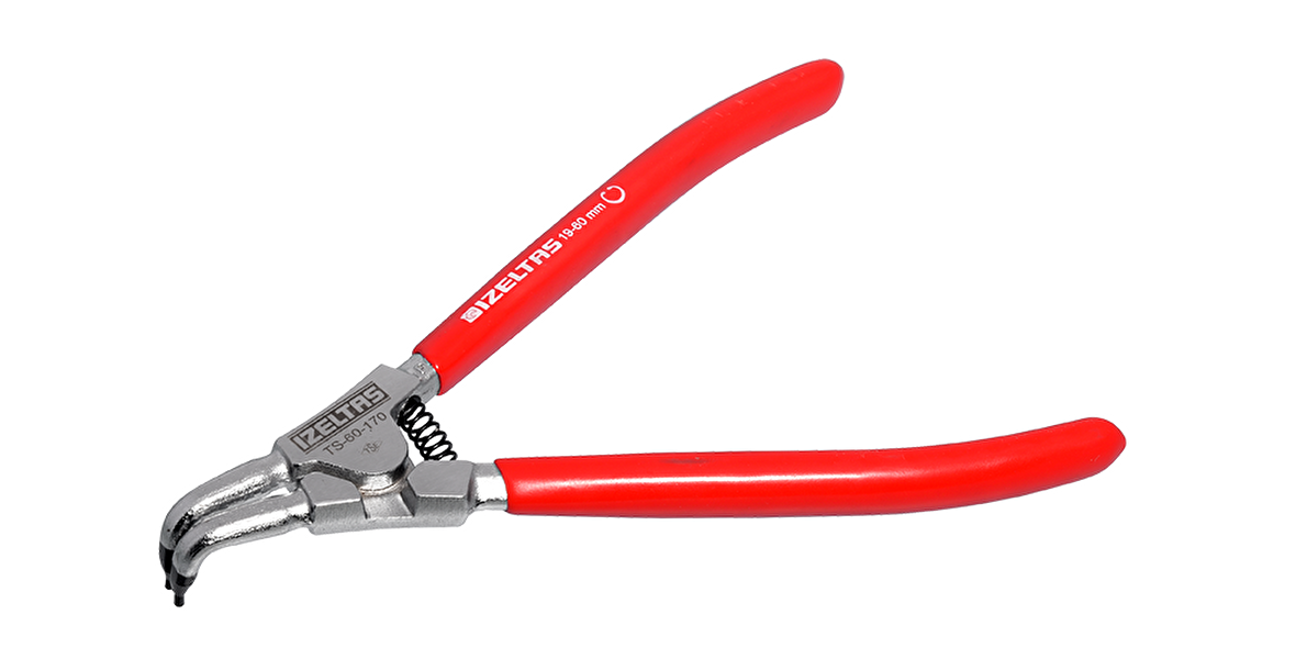 İzeltaş 3311 12 0210 Dış Segman Pensesi Yaylı Eğrisi 210 Mm