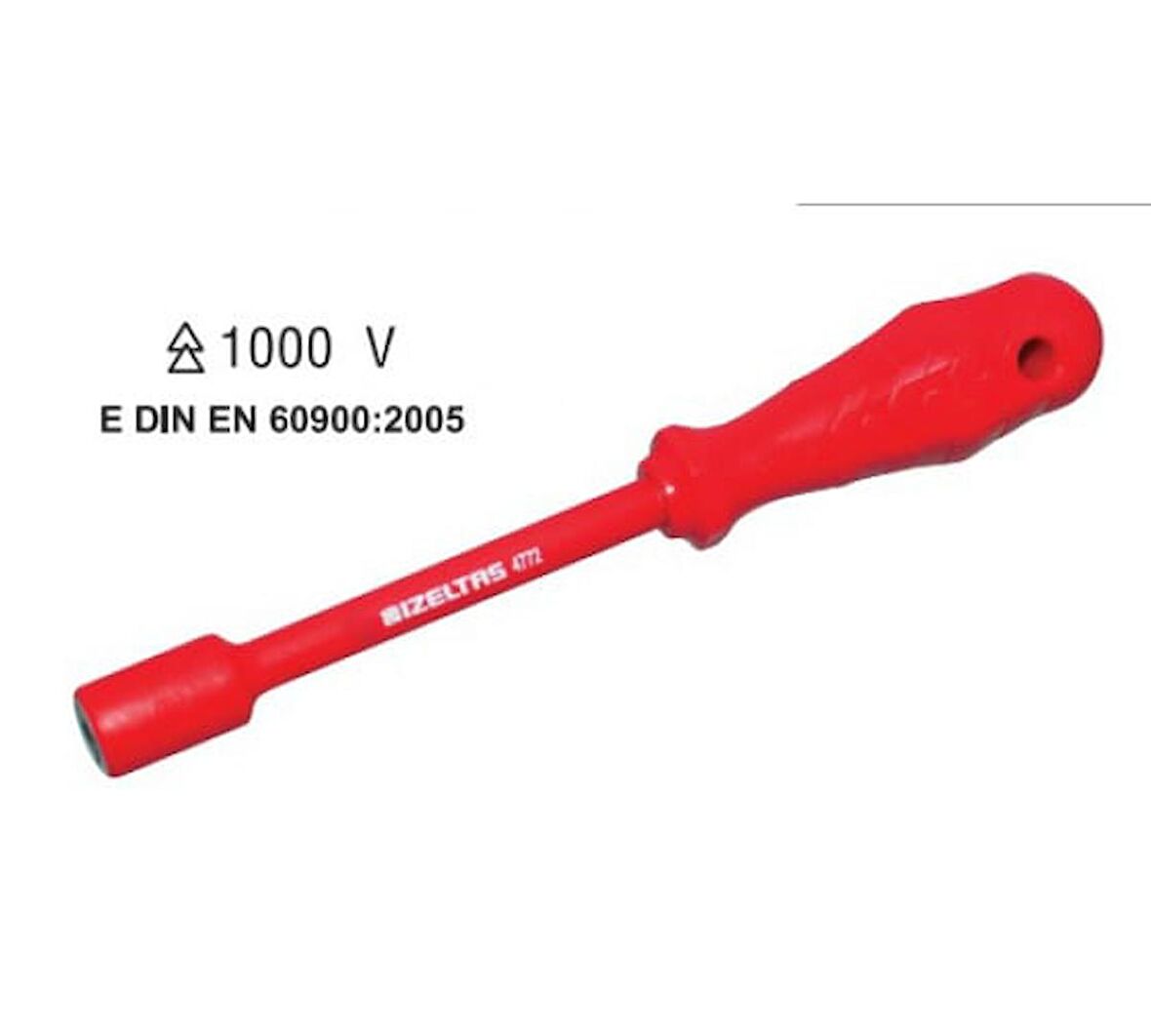 İzeltaş 12 Mm Süngüsü İzoleli Lokma Uclu Tornavıda 4772190120