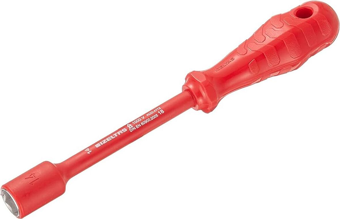 İzeltaş 14 Mm Süngüsü İzoleli Lokma Uclu Tornavıda 4772190140