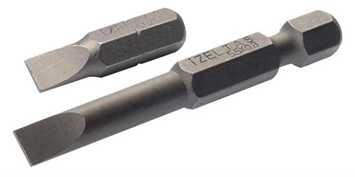 İZELTAŞ 0.6x4.5 25mm DÜZ BİTS UÇ