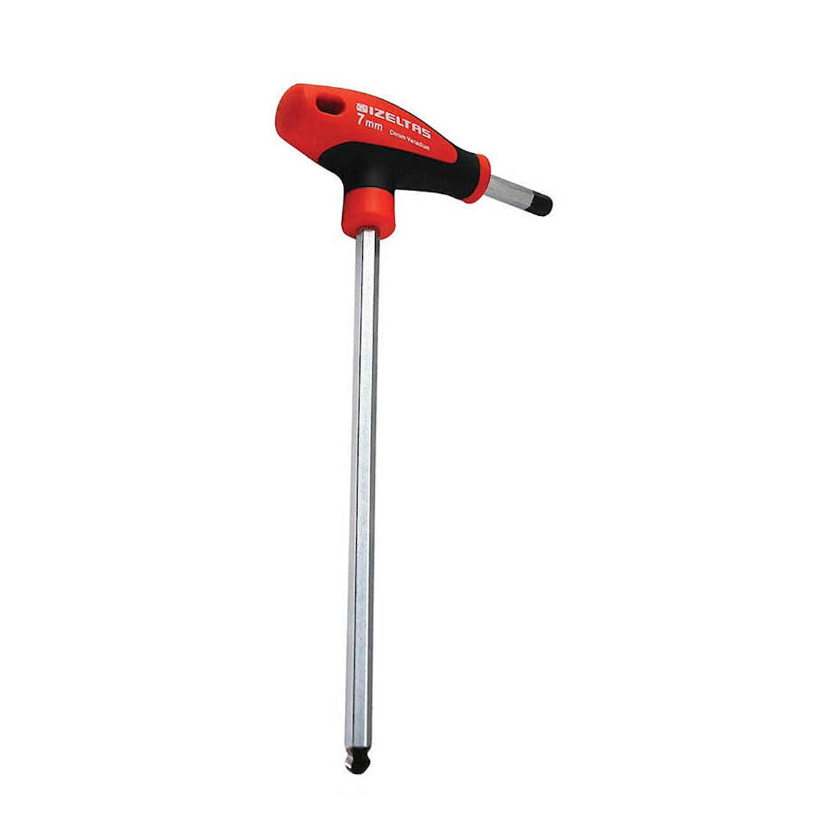İzeltaş 10 mm T Tip Yuvarlak Başlı Allen Anahtar