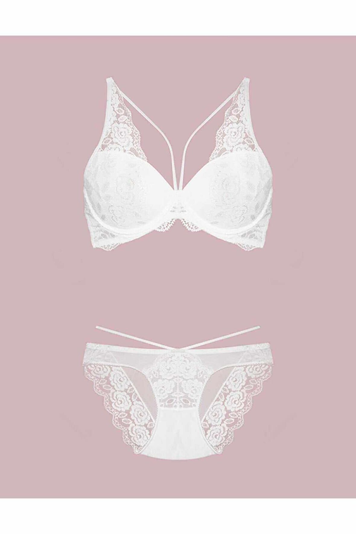 NURTEKS GÜPÜRLÜ İPLİ SÜTYEN TAKIM 4426