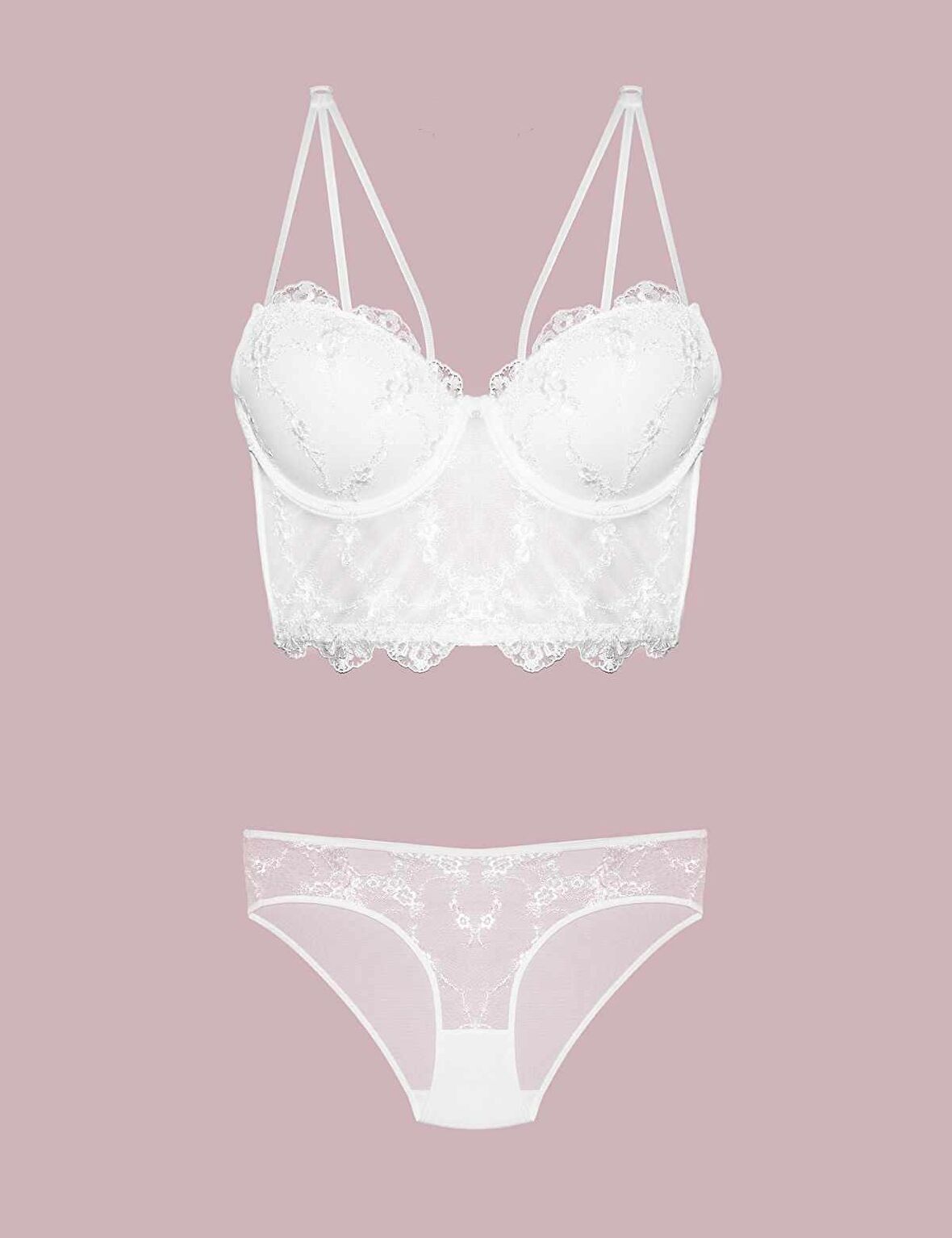 NURTEKS DESTEKLİ SÜTYEN TAKIM 4491