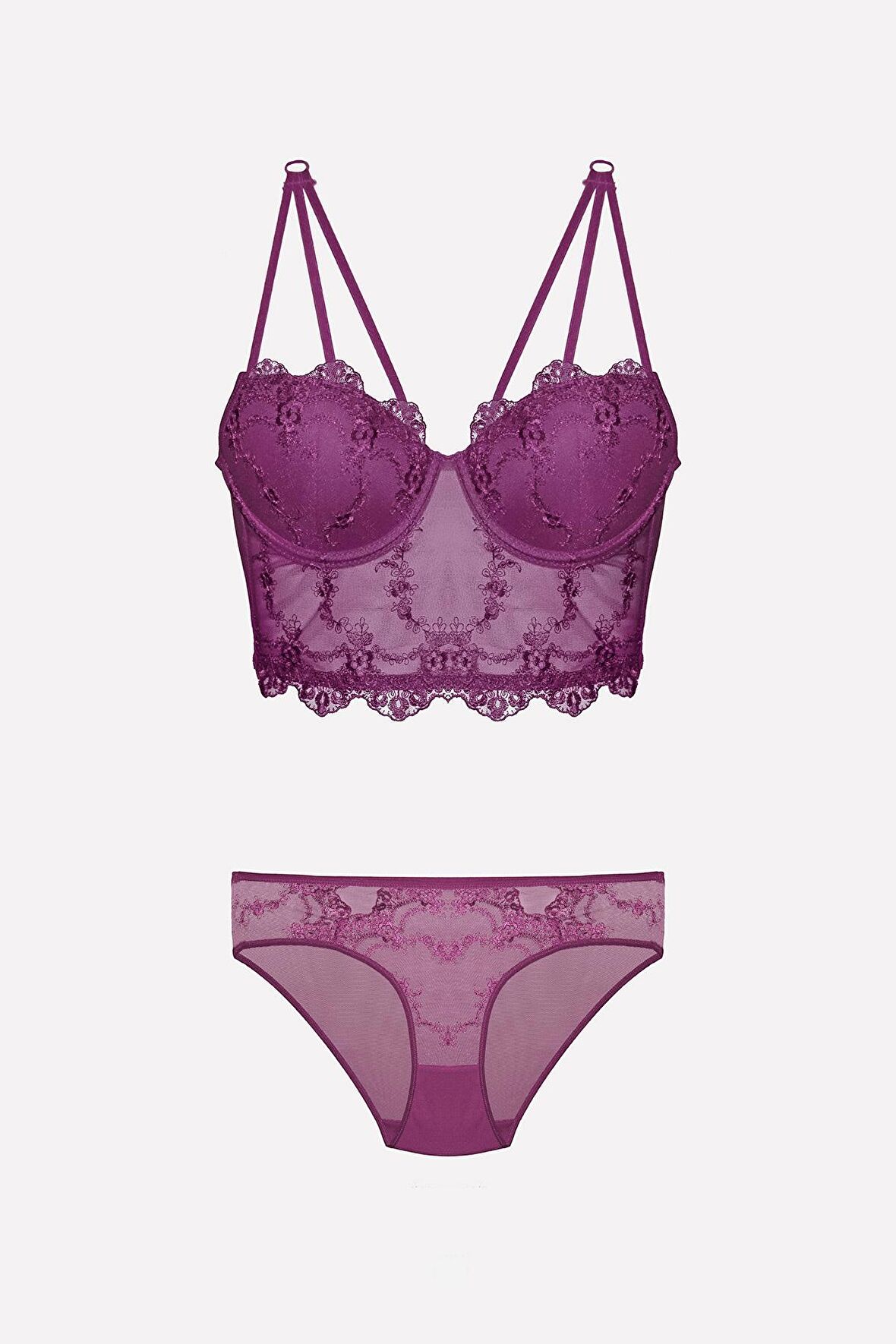 Nurteks 4491 Destekli Sütyen Takım