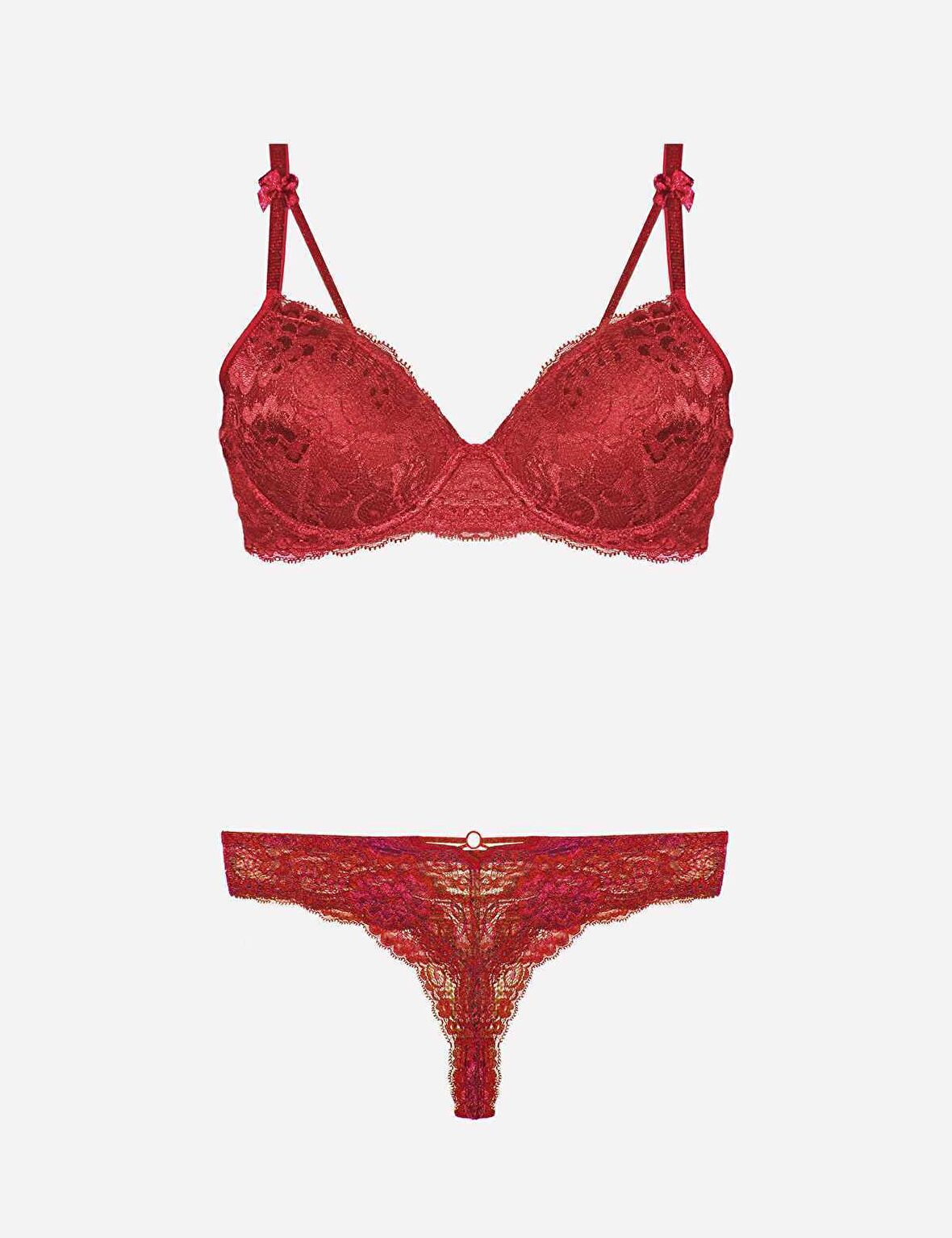 NURTEKS GÜPÜRLÜ DESTEKLİ SÜTYEN TAKIM 4430