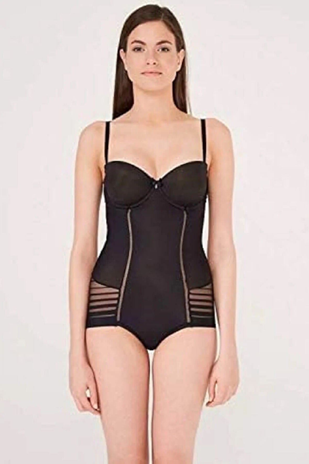 Ten Lingerie 501 112086 Tulip Corset Collection Straplez Kaplı Vücut & Body Korse