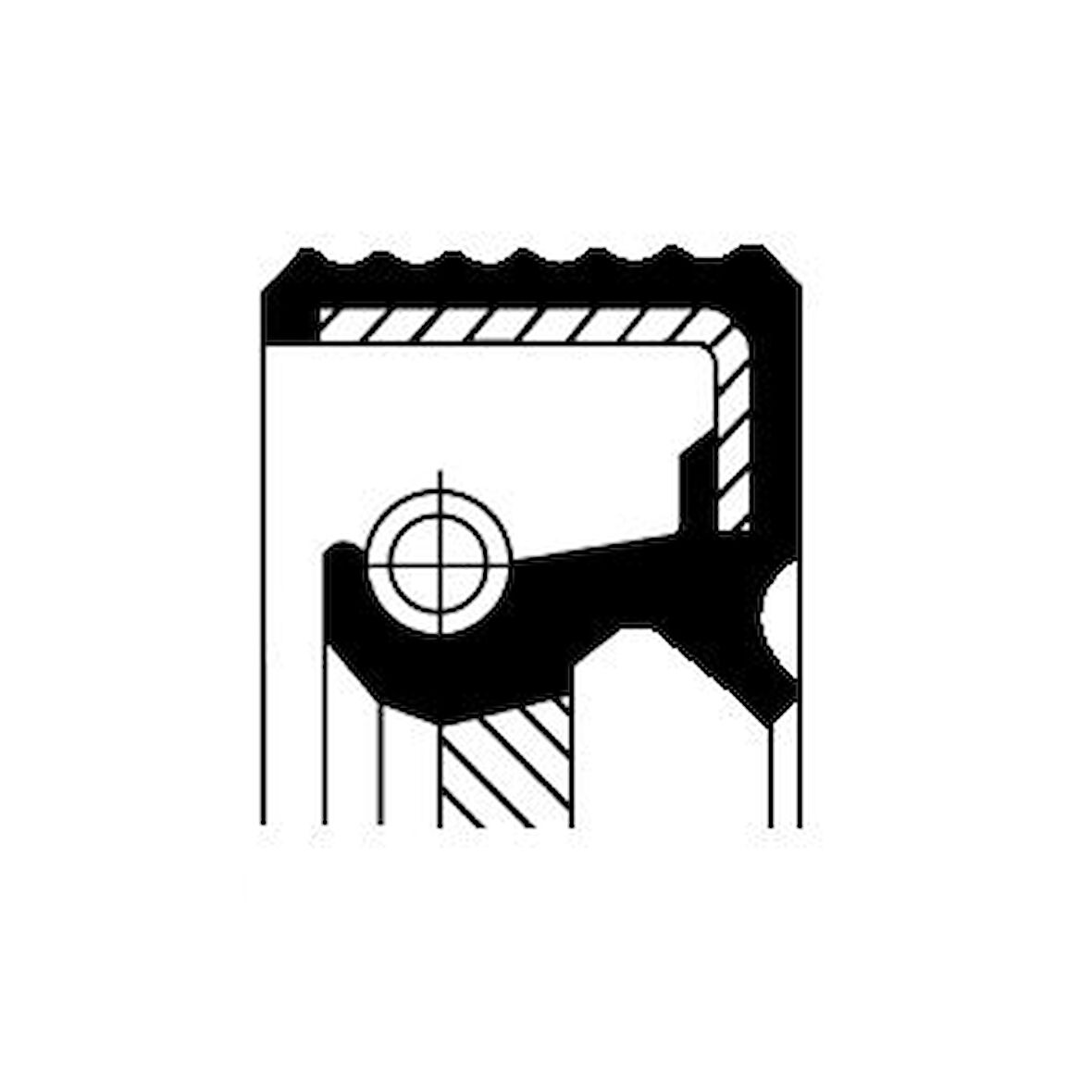 Renault Arka Krank Kecesi R21 Megane 2,0 Laguna 1,8 / 2,0 (85x105x8) / (12015424b) - Corteco 82015424