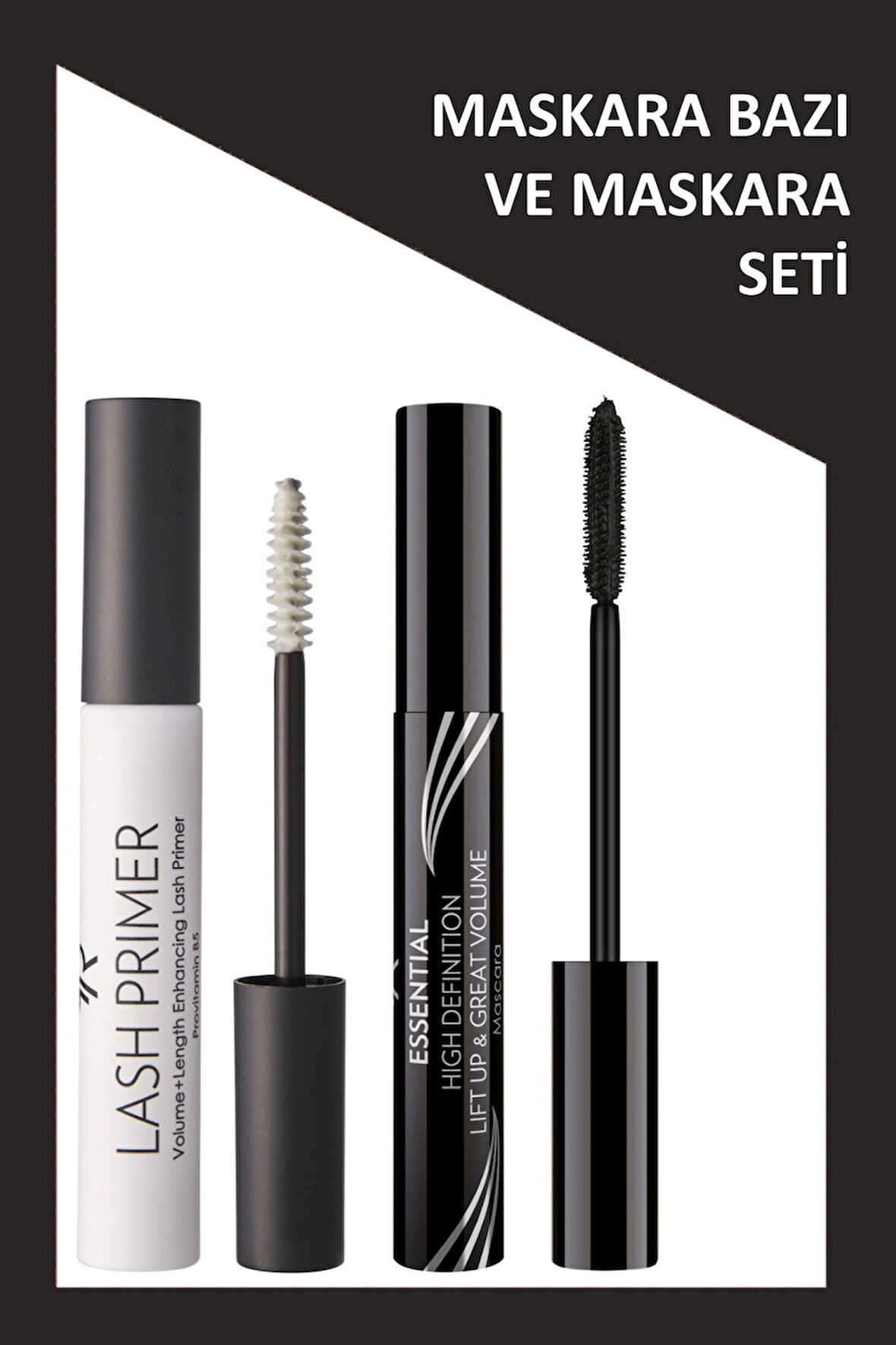 Essential Lift-Up Hacim Maskara & Lash Primer Maskara Bazı Seti