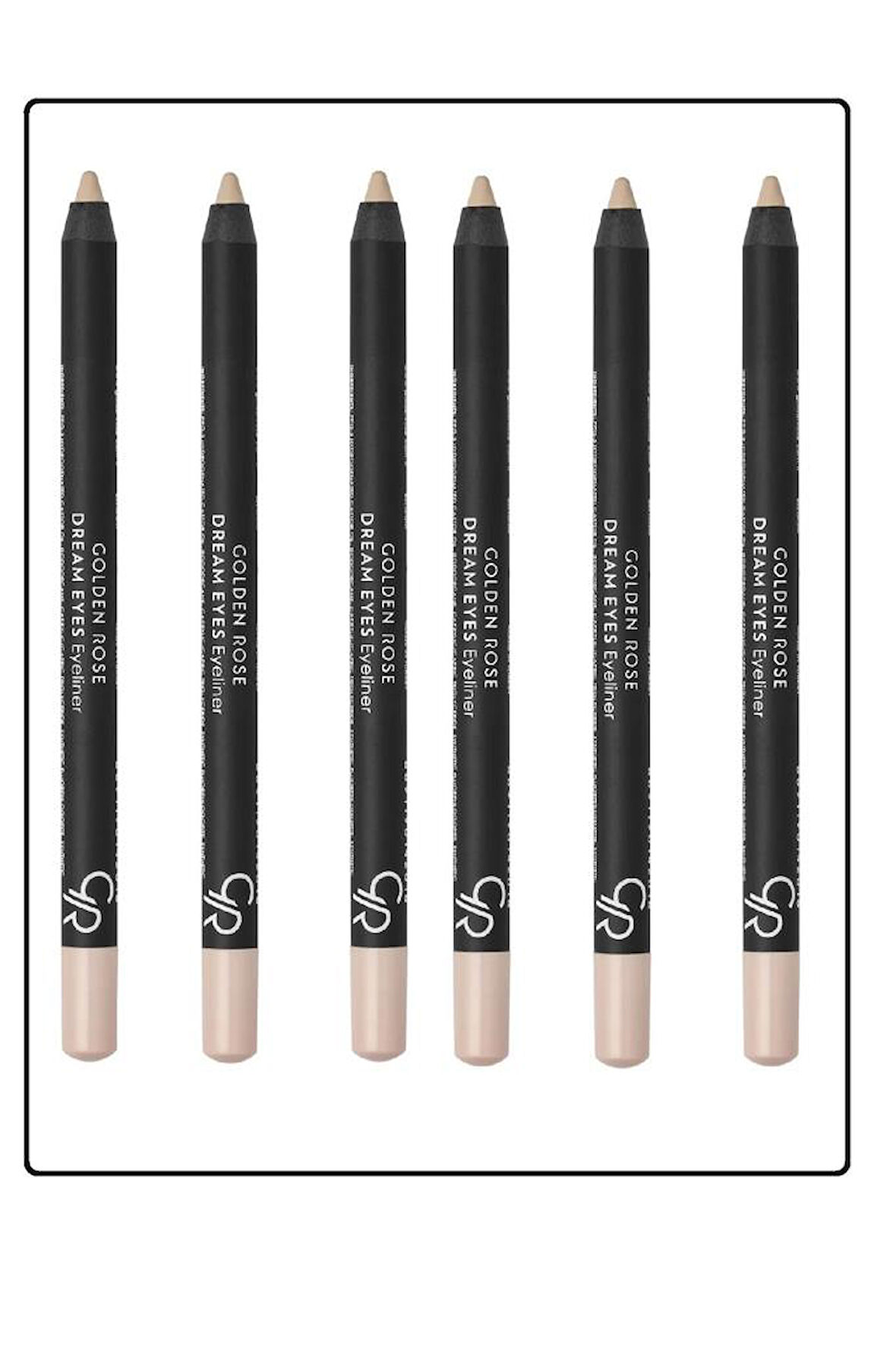 Golden Rose Dream Eyes Eyeliner No:426 Bone White - Göz Kalemi X 6 ADET