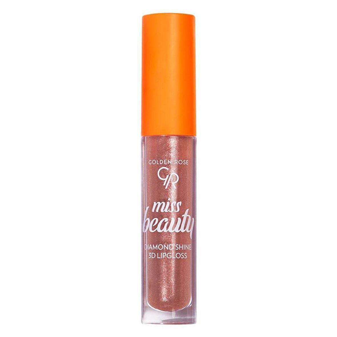 Dudak Likit Simli Ruj - Gr Mıss Beauty Dıamond Shıne 3d lıp no:03 Sun Kıssed