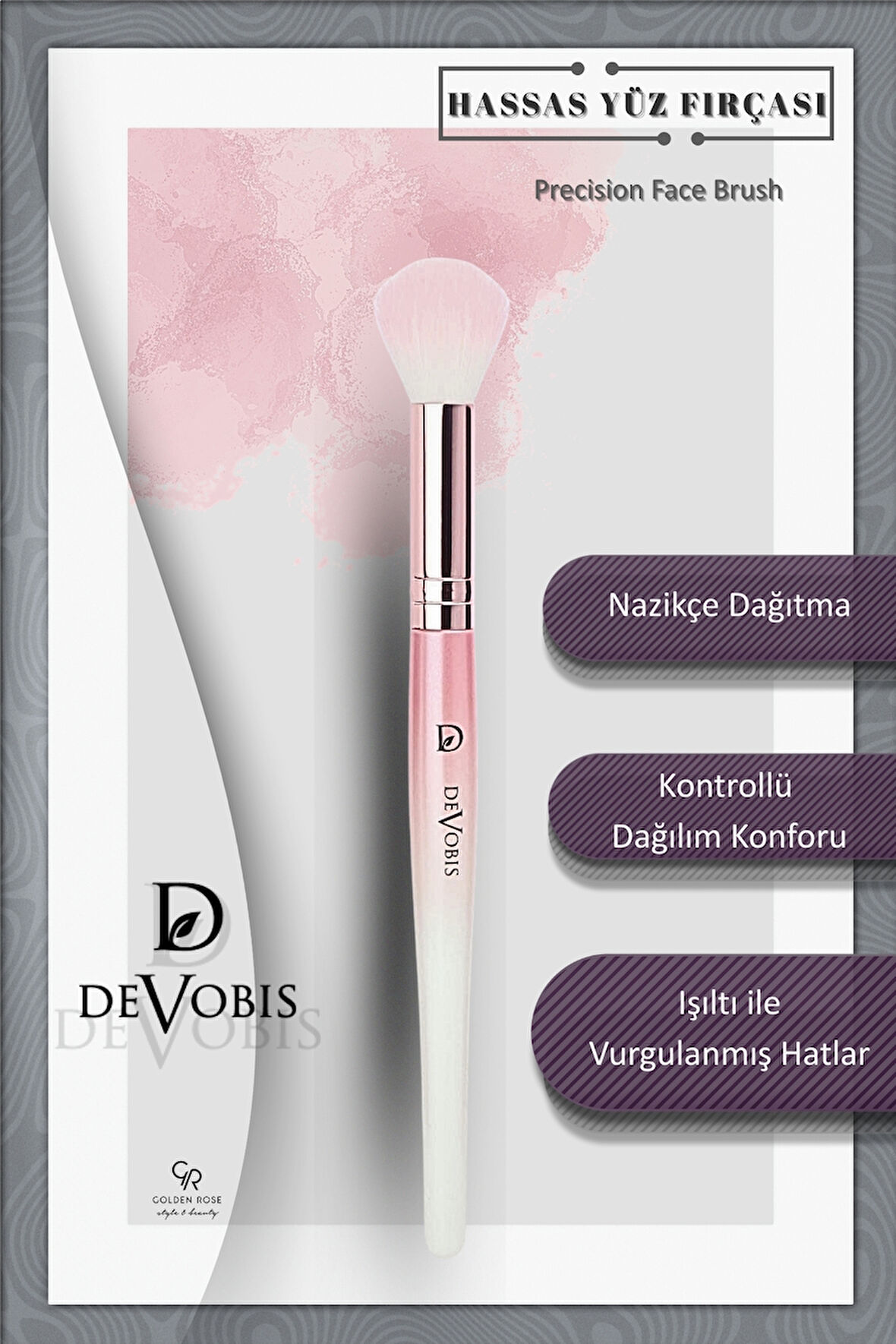 Devobis Precision Face Brush Hassas Yüz Fırçası