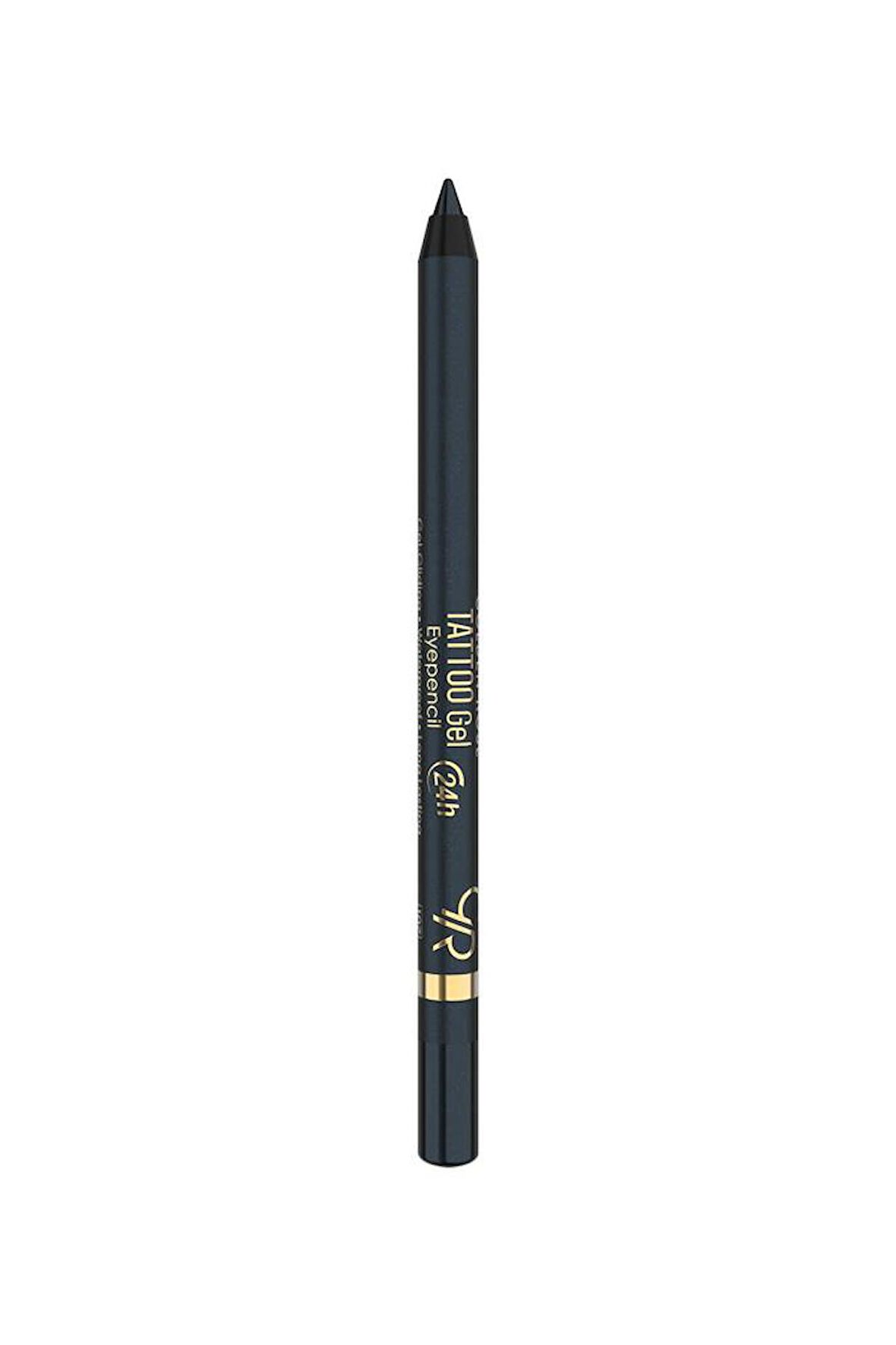 Golden Rose Tattoo Gel Eye Pencil Waterproof No: 107 - Suya Dayanıklı Jel Göz Kalemi