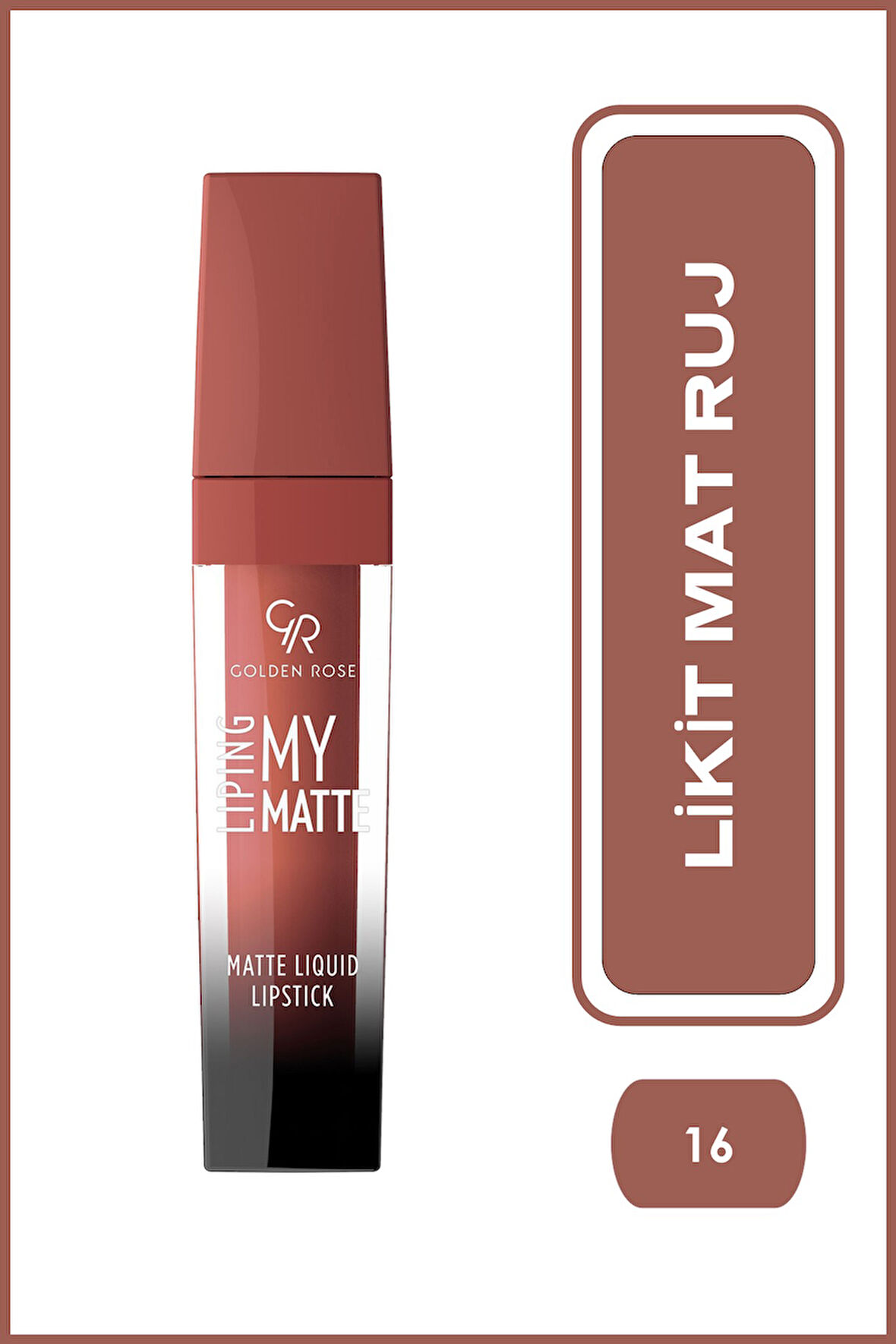 Liping My Matte 16 Likit Mat Ruj 5,5 ml
