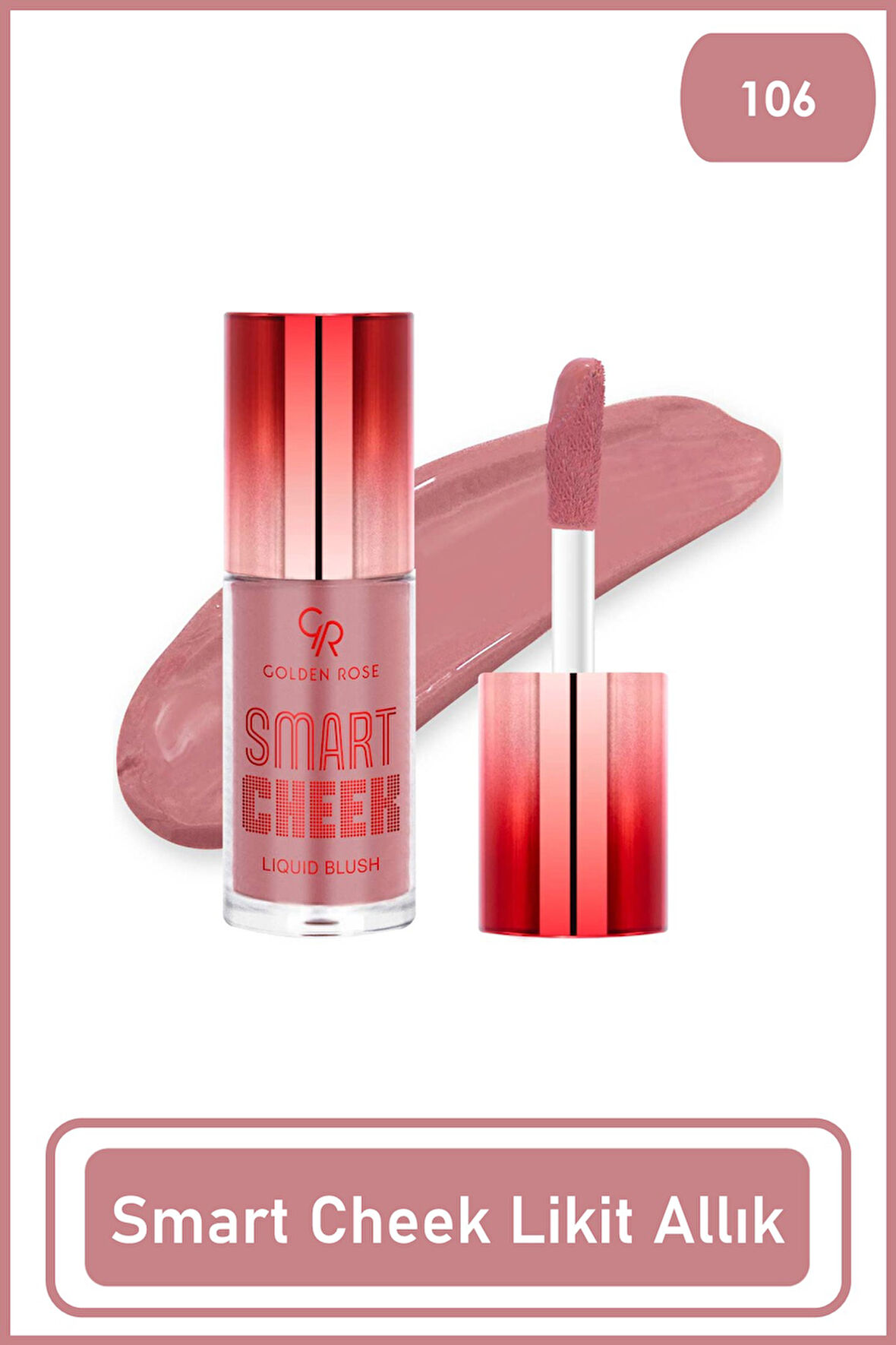 Smart Cheek Liquid Blusher 106 Likit Allık 6 ml
