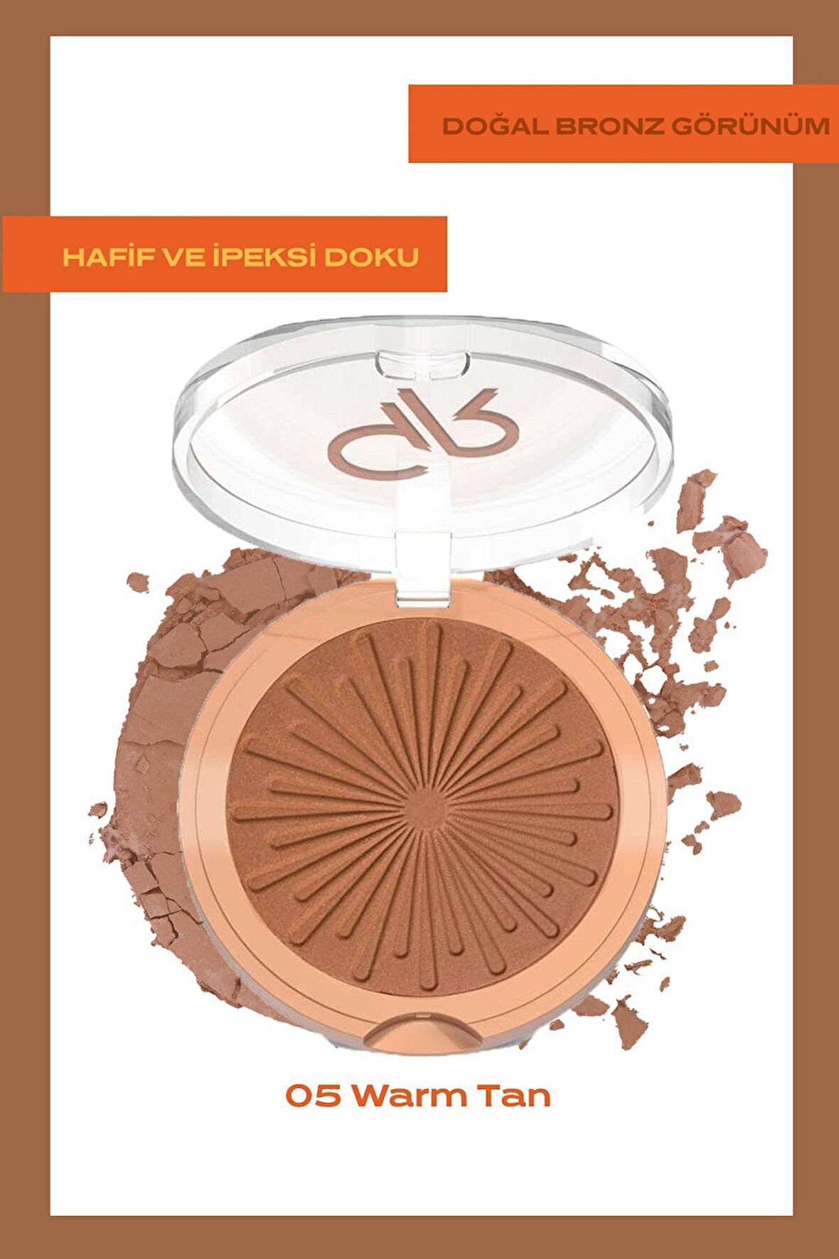 Sun Bright Bronzer Powder 05 Warm Tan Bronzlaştırıcı Pudra 12,5 g