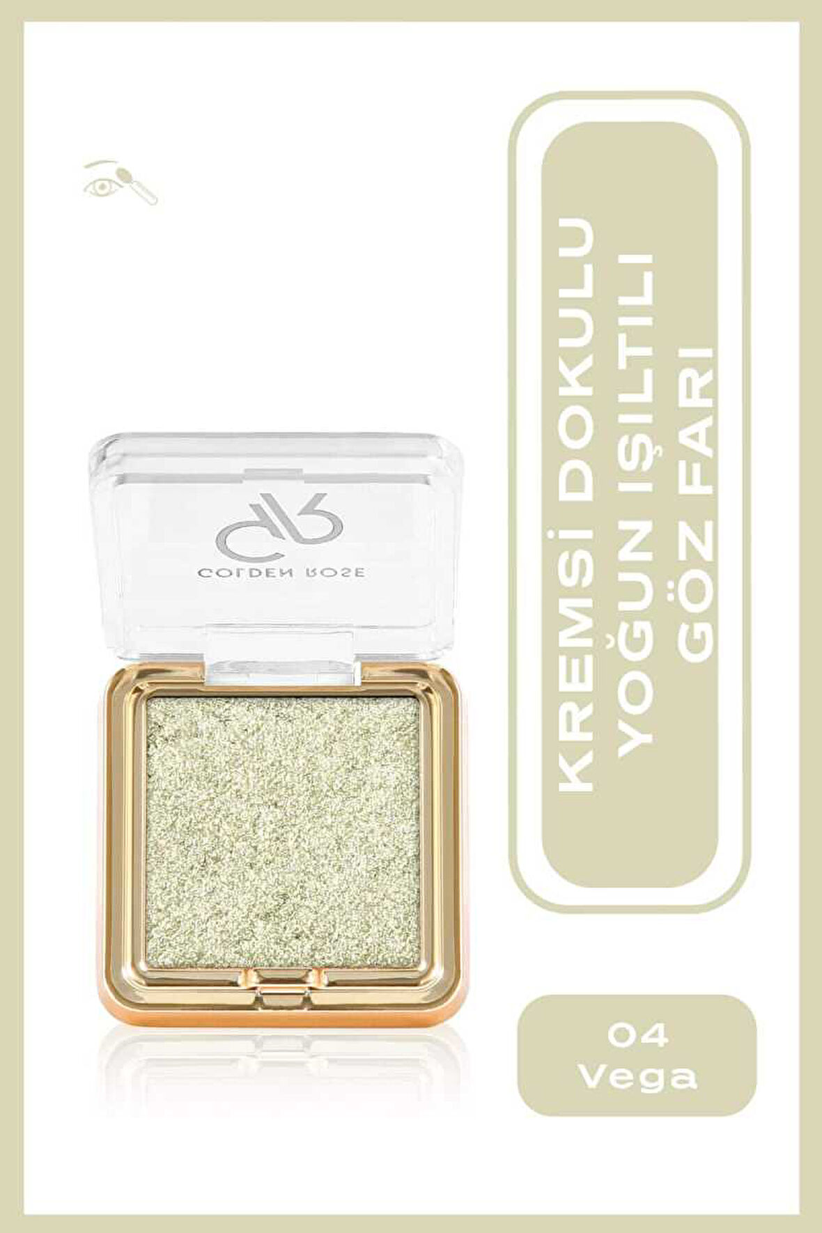 Glitter Glow Eyeshadow No:04 Vega Simli Işıltılı Far 2,5 g