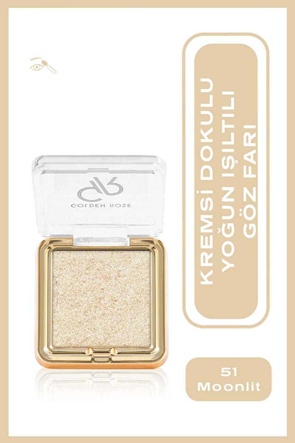 Sparkle Glow Eyeshadow No:51 Moonlit Işıltılı Far 2,5 g