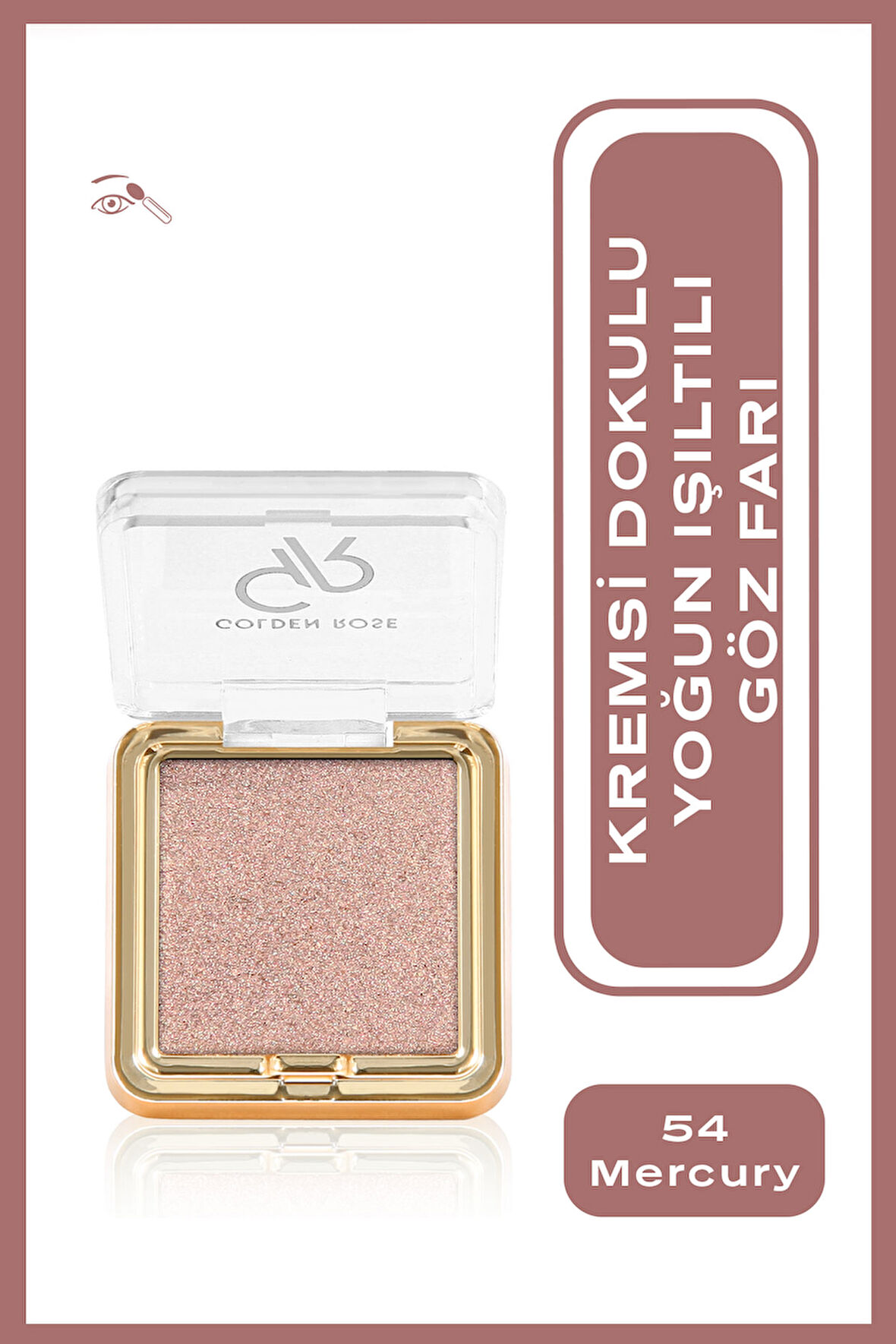 Sparkle Glow Eyeshadow No:54 Mercury Işıltılı Far 2,5 g