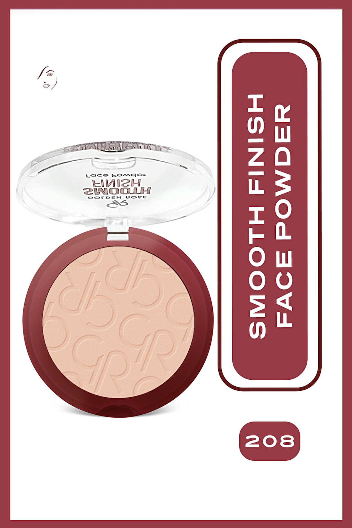 Smooth Finish Face Powder No: 208 Pudra 12,5 g