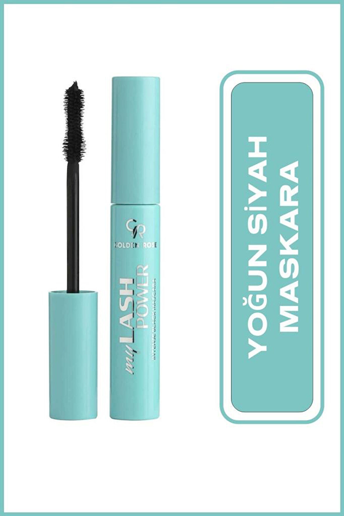 Golden Rose My Lash Power Intense Black Mascara - Yoğun Siyah Maskara