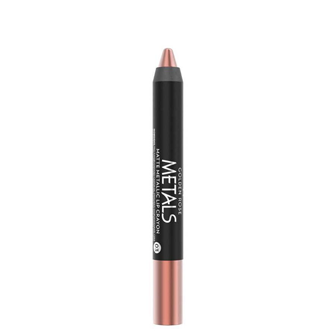 Golden Rose Metals Matte Metallic Lip Crayon No:03