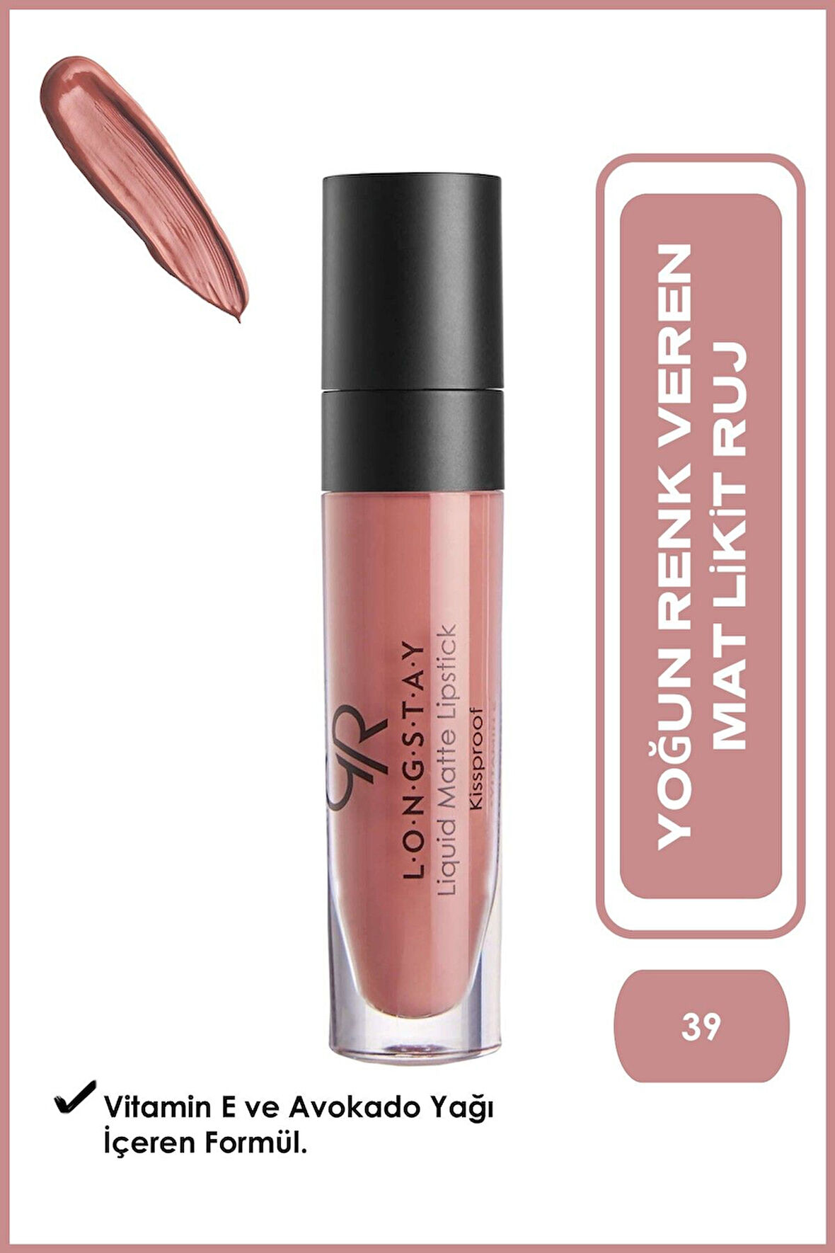 Longstay Matte 39 Kalıcı Likit Mat Ruj 5,5 ml