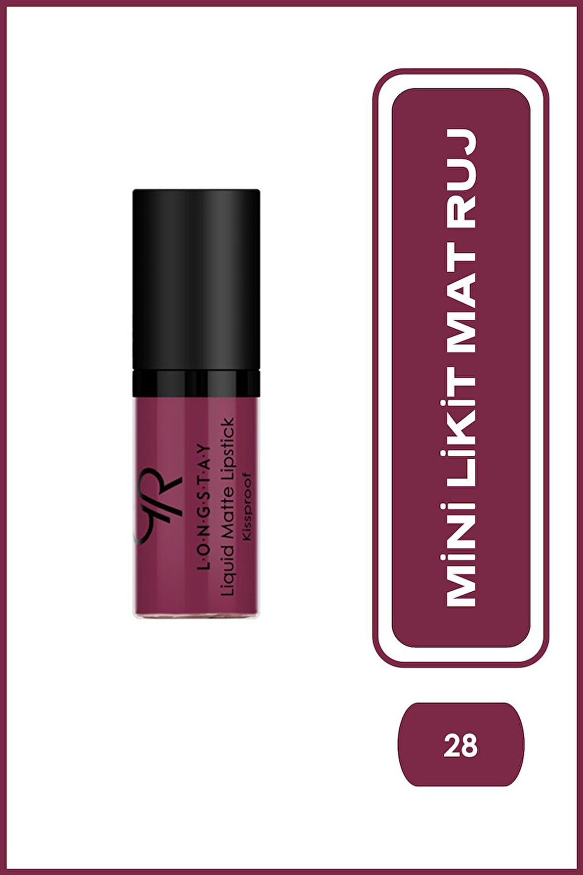 Longstay Matte Mini 28 Uzun Süre Kalıcı Likit Mat Ruj 3 ml
