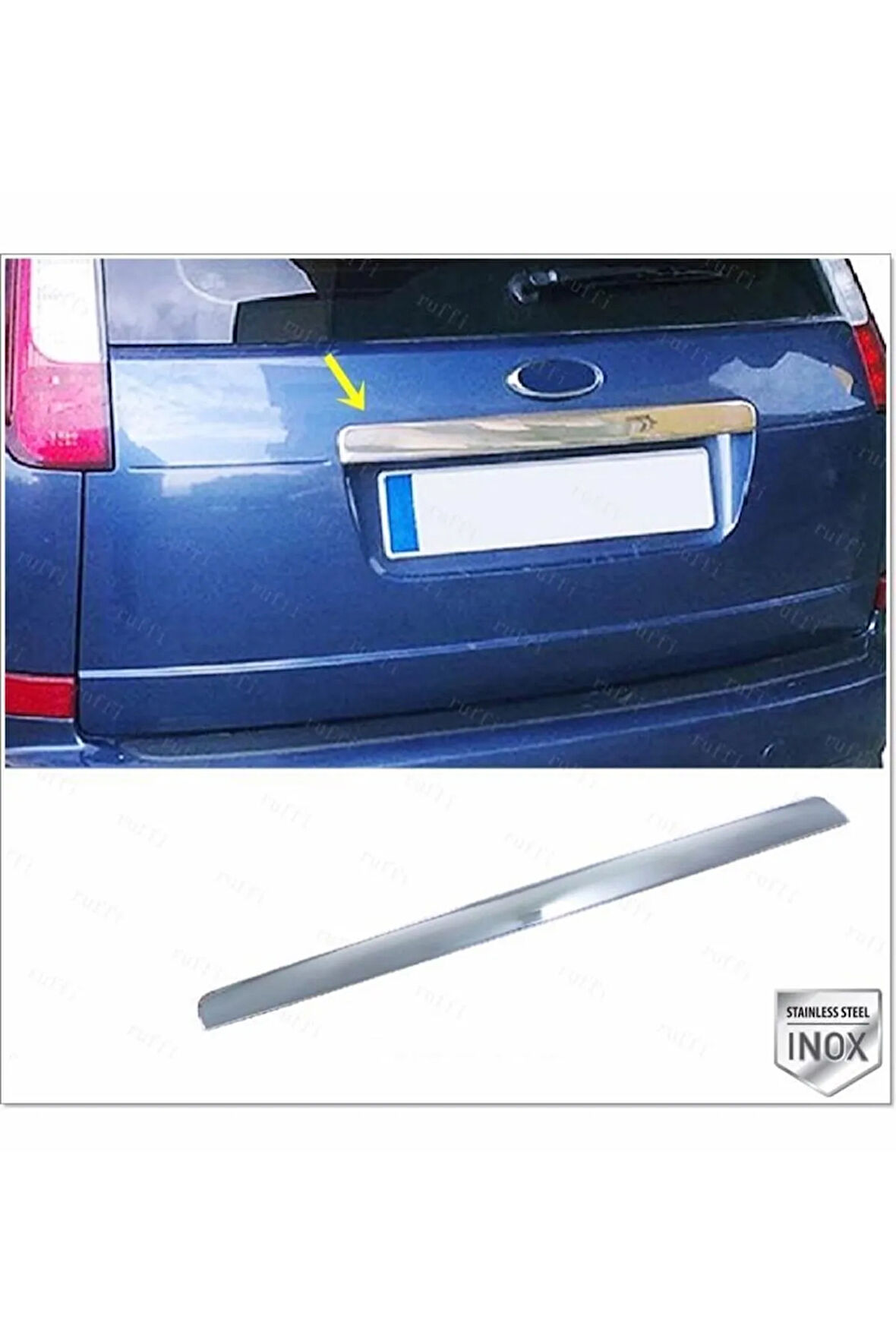 F. Focus 2 Krom Bagaj Çıtası 2004-2010 P.çelik (SW-COMBI) Uyumlu