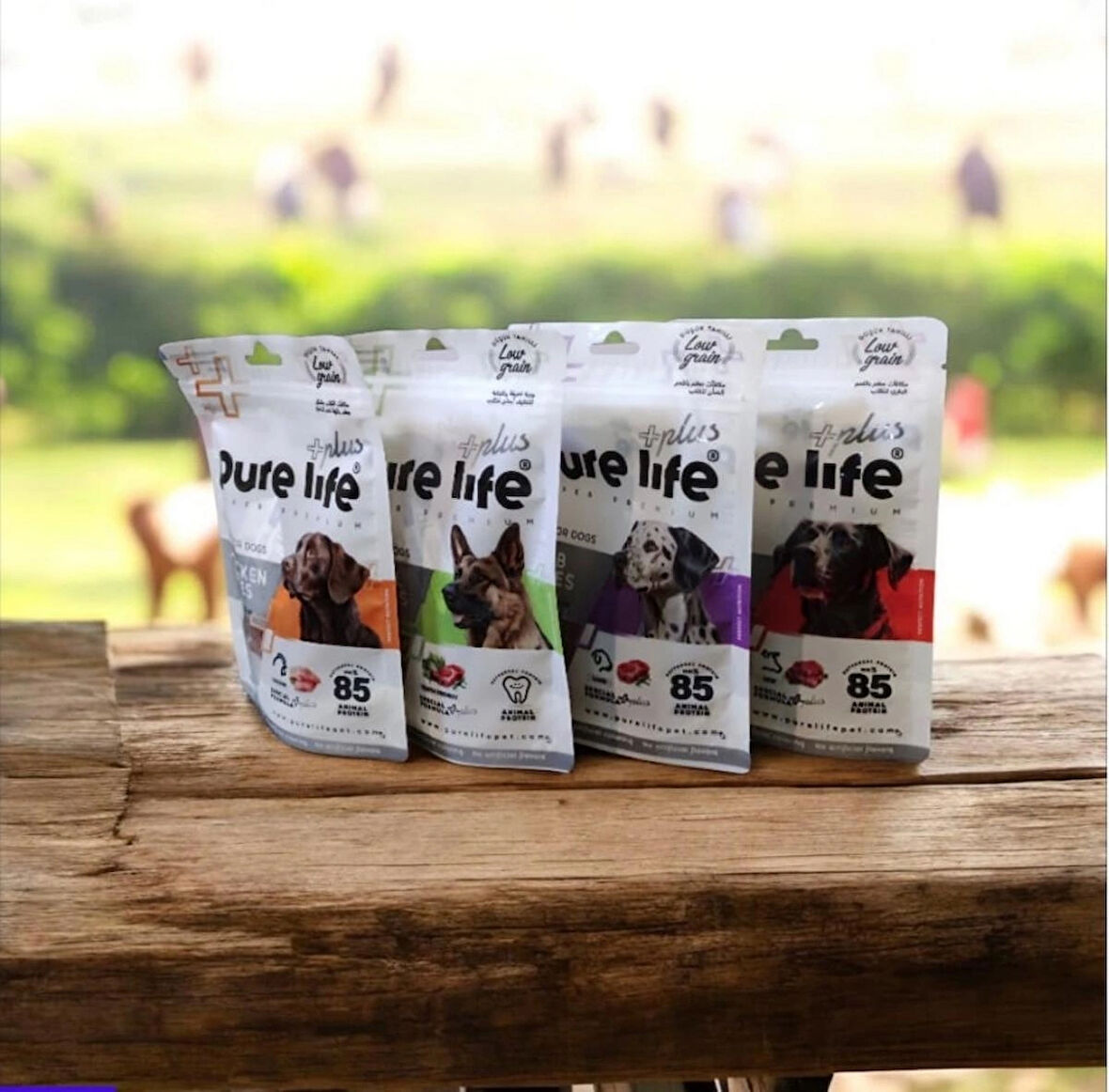 PURE LİFE  +PLUS   KÖPEK ÖDÜL MAMASI  80GR 4'LÜ PAKET