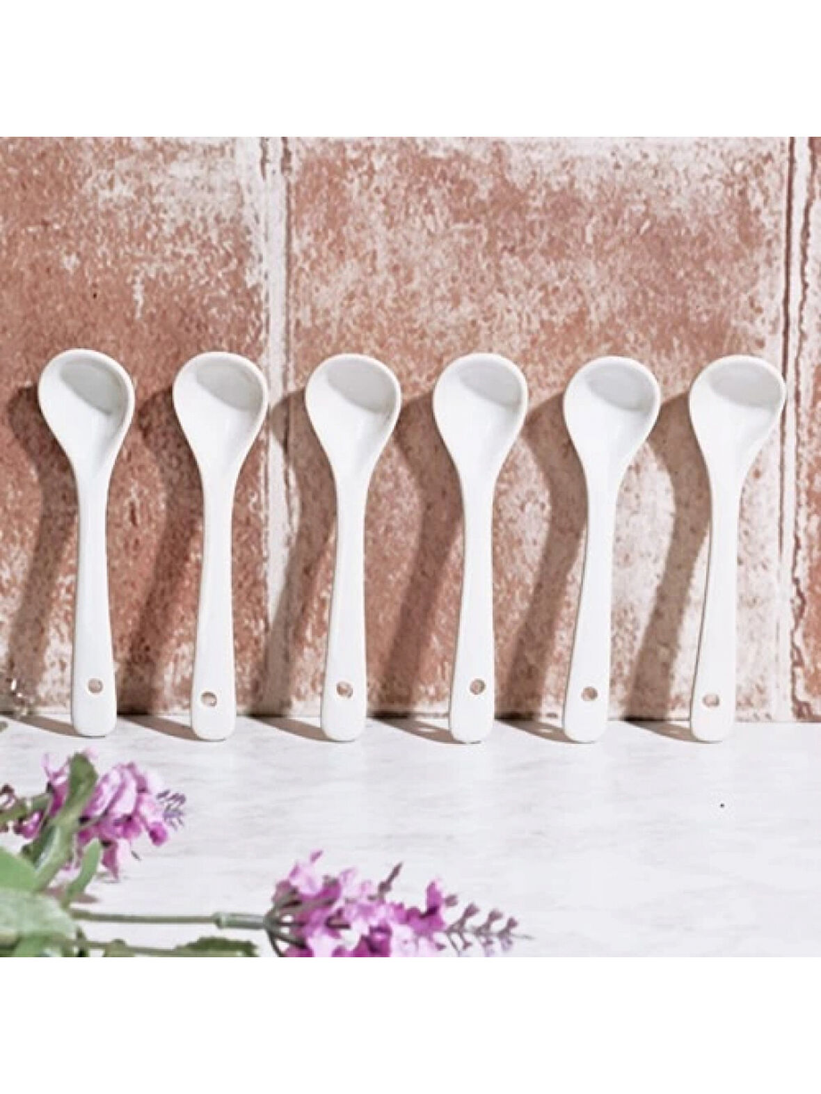 Kosova Porselen Küçük Kaşık 10,5 cm 6'lı