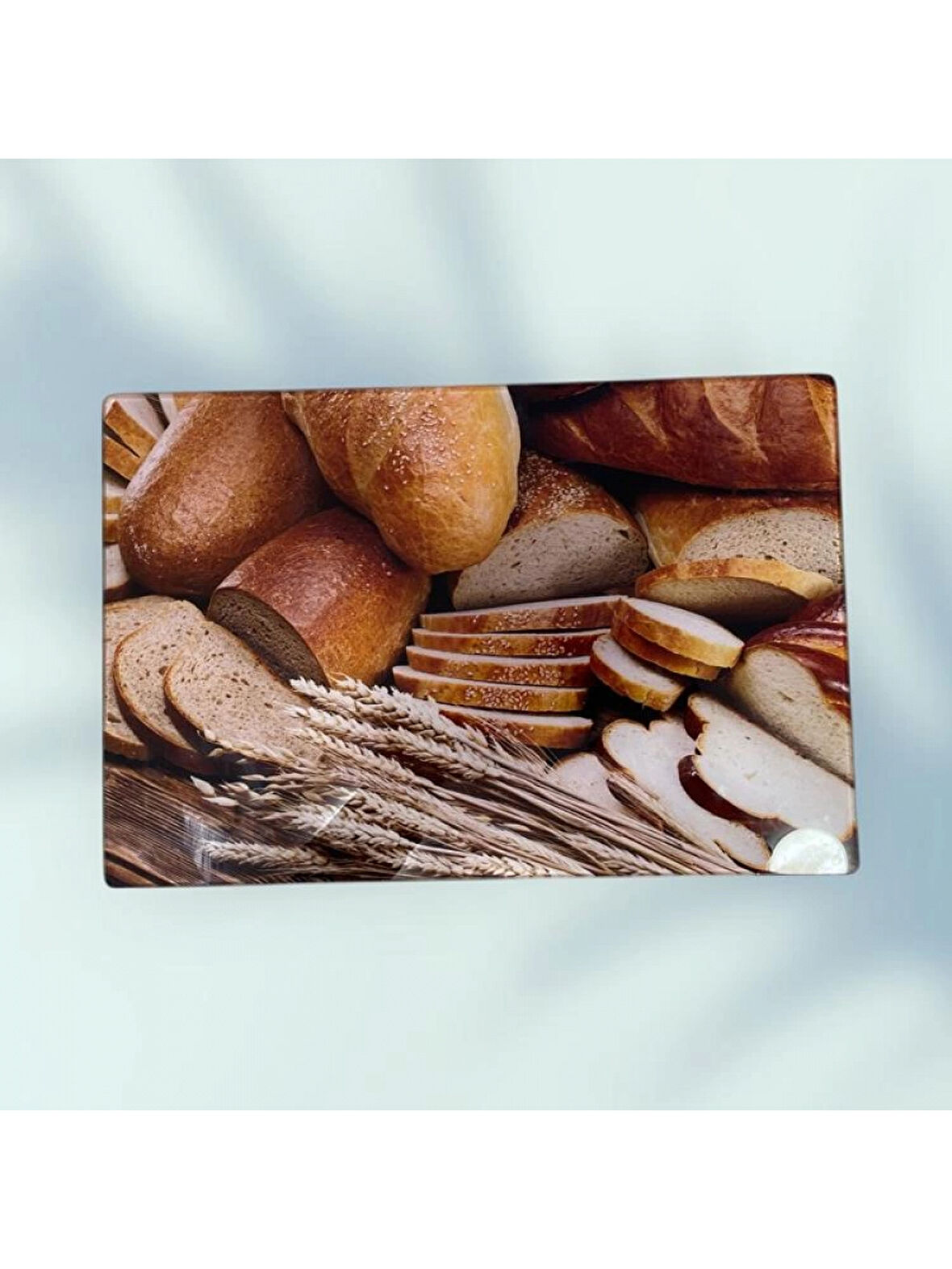 Kosova Ekmek Desenli Cam Kesme Panosu 25x35 cm