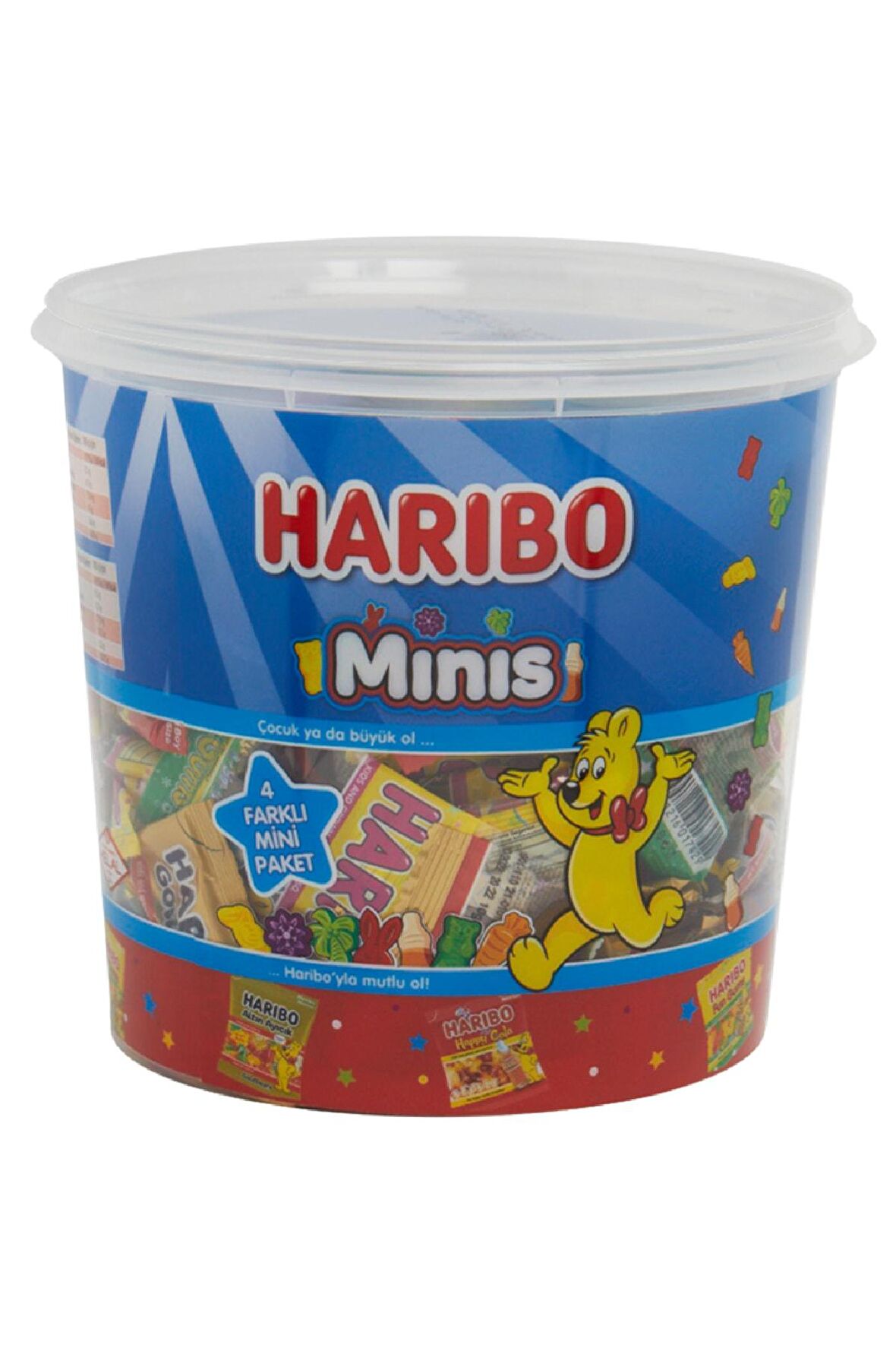 Hariboo Minis Jelibon 10 gr X 100 Adet