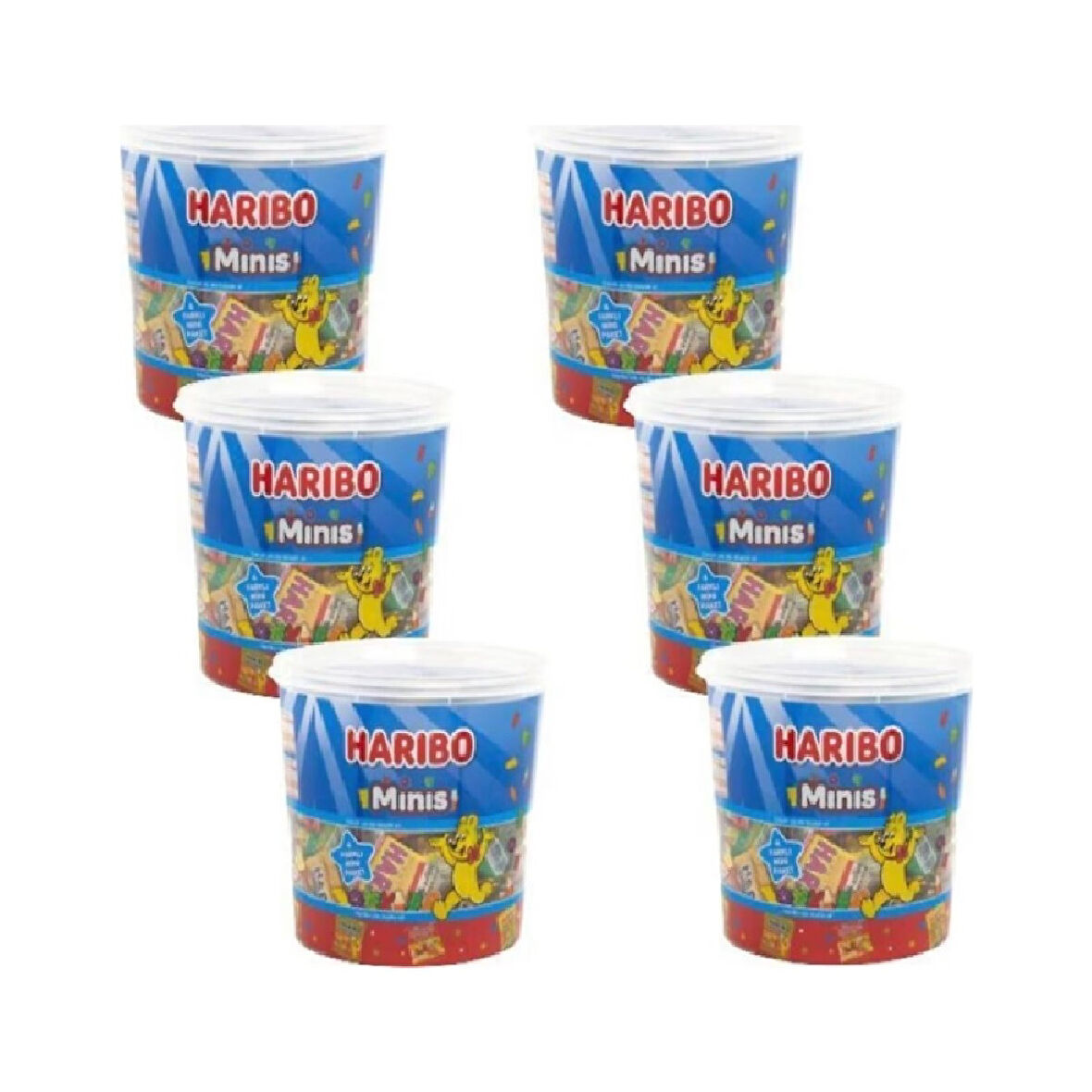 Haribo Minis 10 gr x 100 x 6 Adet